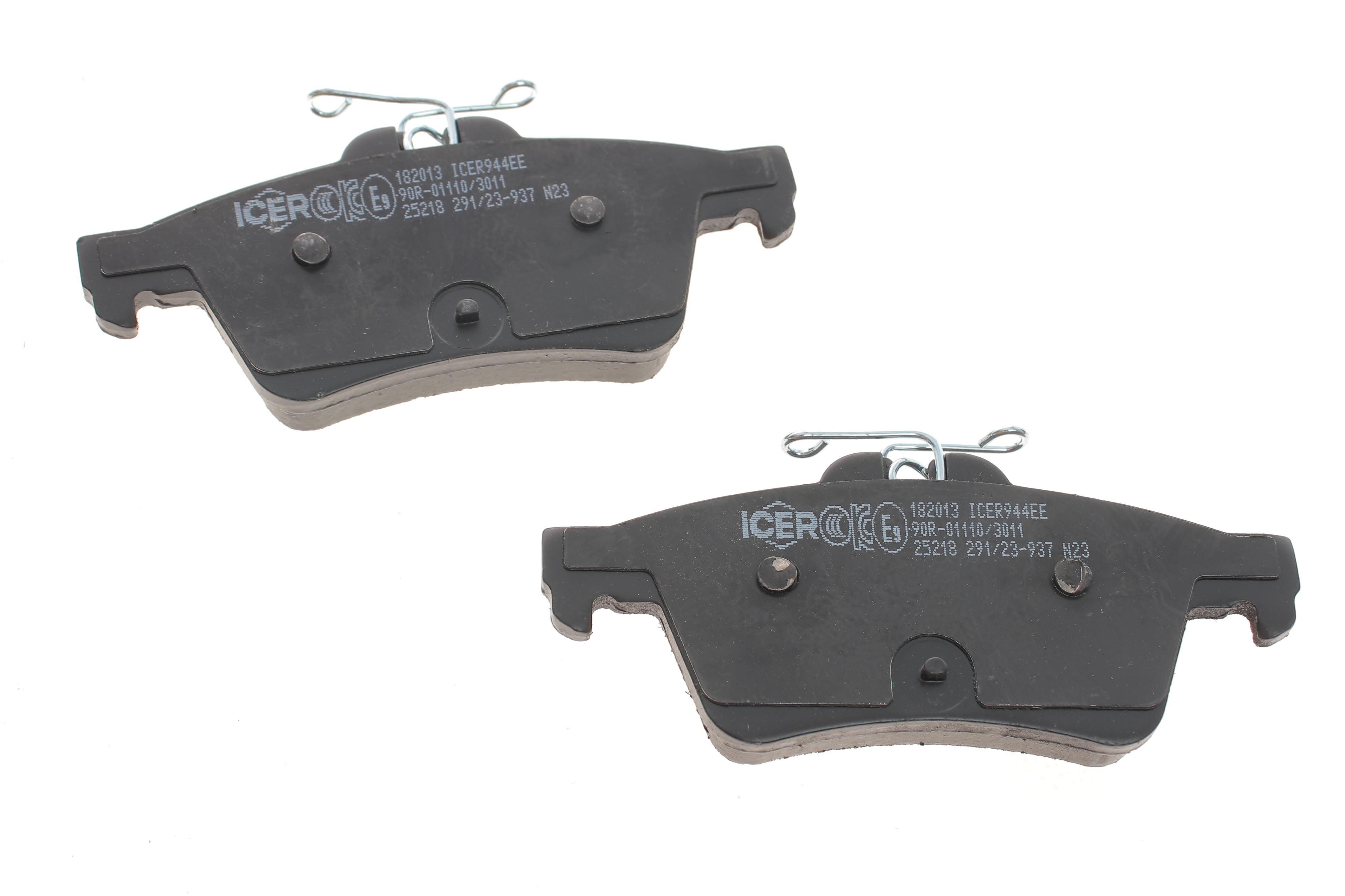 Колодки гальмівні (задні) Peugeot 508 10-18