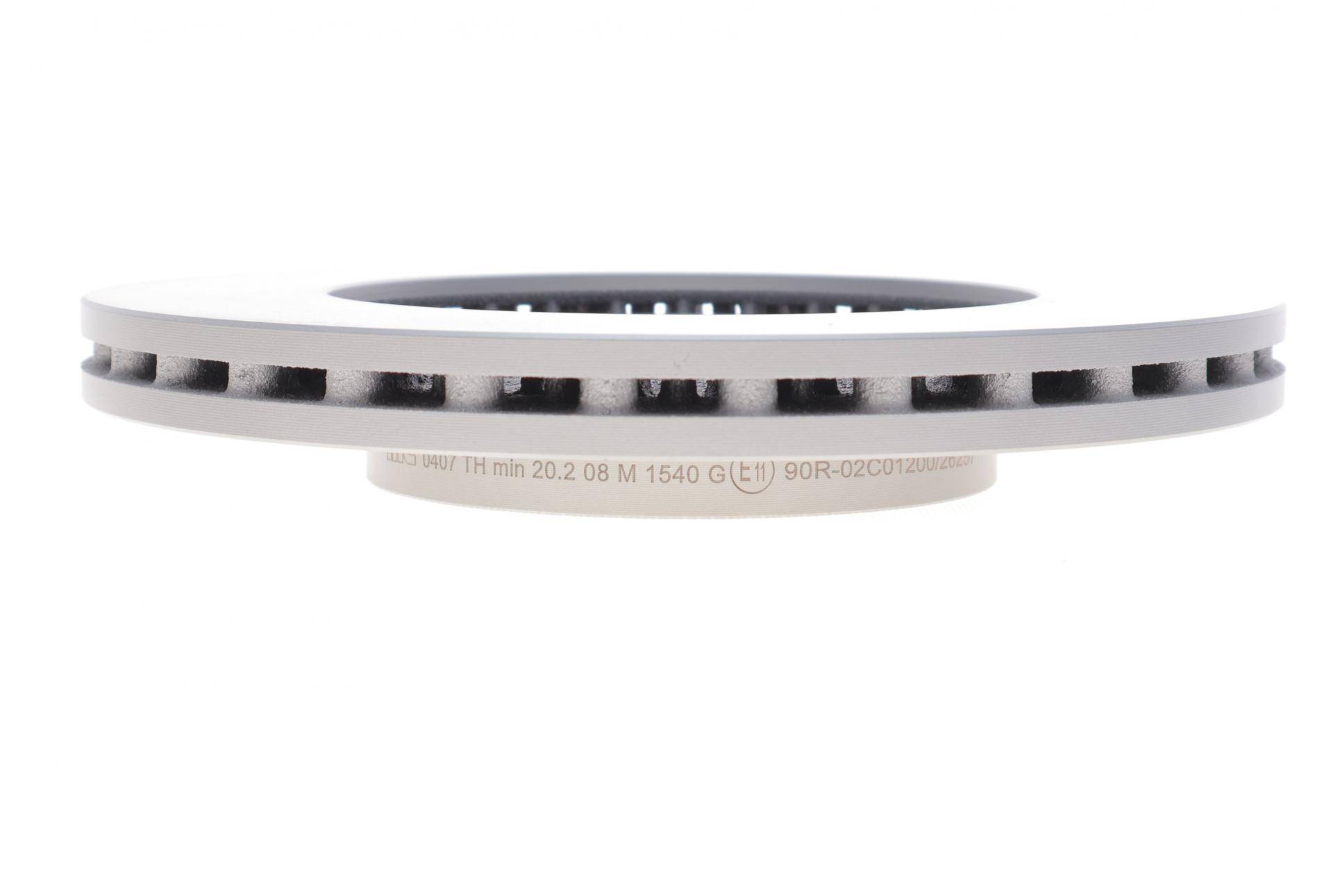 Диск гальмівний (передній) Citroen Nemo/Peugeot Bipper 08- (257x22)