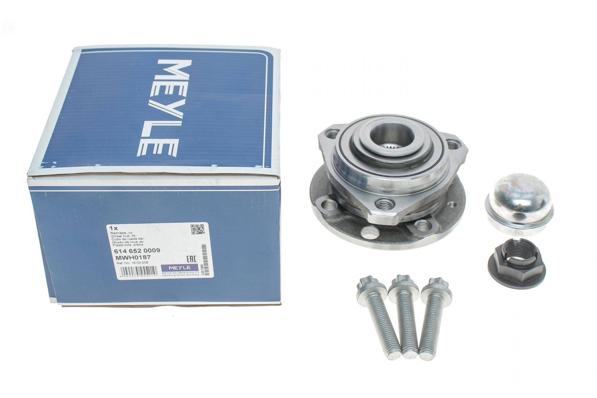 Підшипник маточини (передньої) Opel Astra G 98-09 (-ABS)