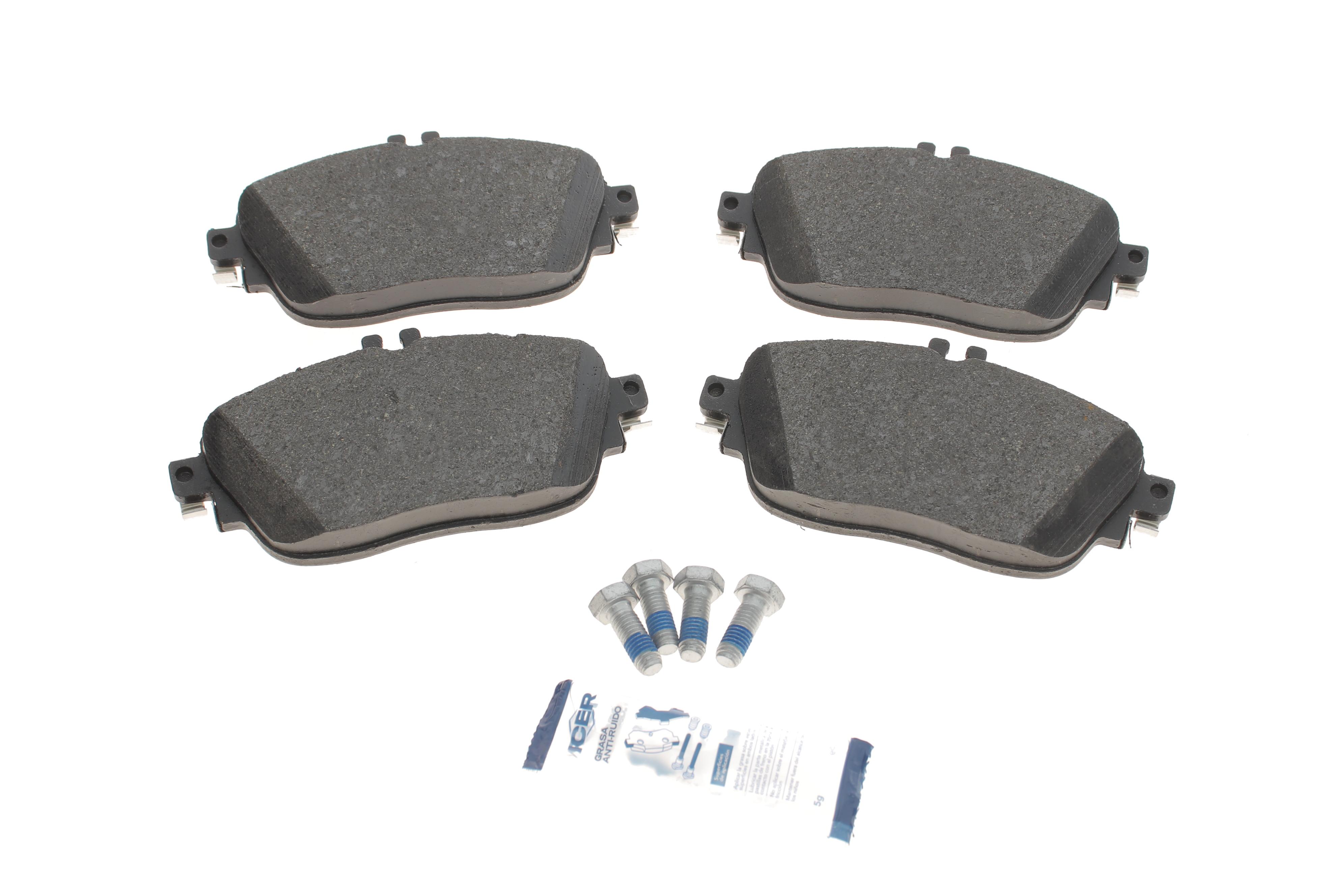 Колодки гальмівні (передні) MB A-class (W176)/B-class (W242/W246)/GLA-class (X156) 11-/Infiniti 15-