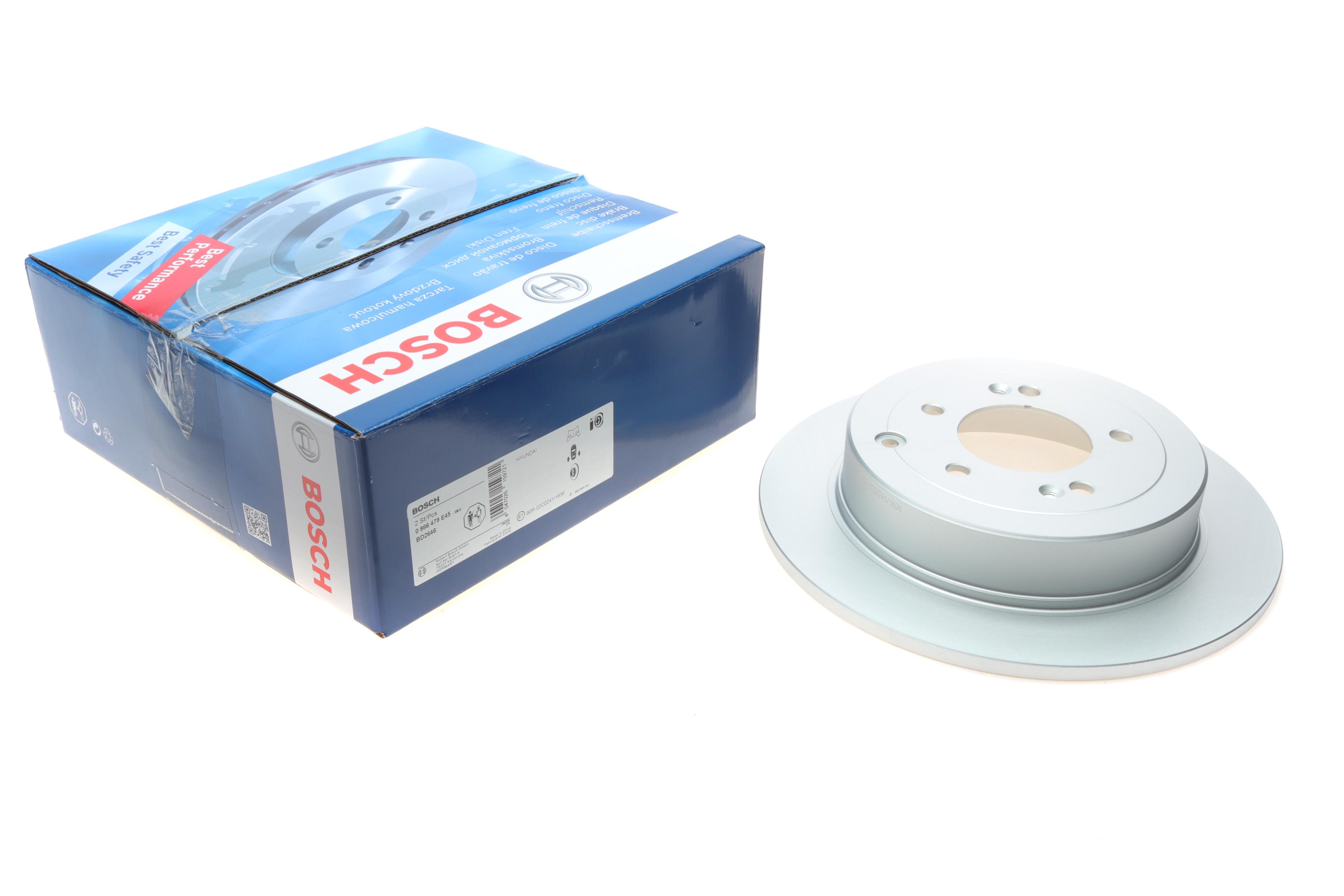 Диск гальмівний (задній) Hyundai Tucson II 15-/Kia Sportage 16- (302x10) 