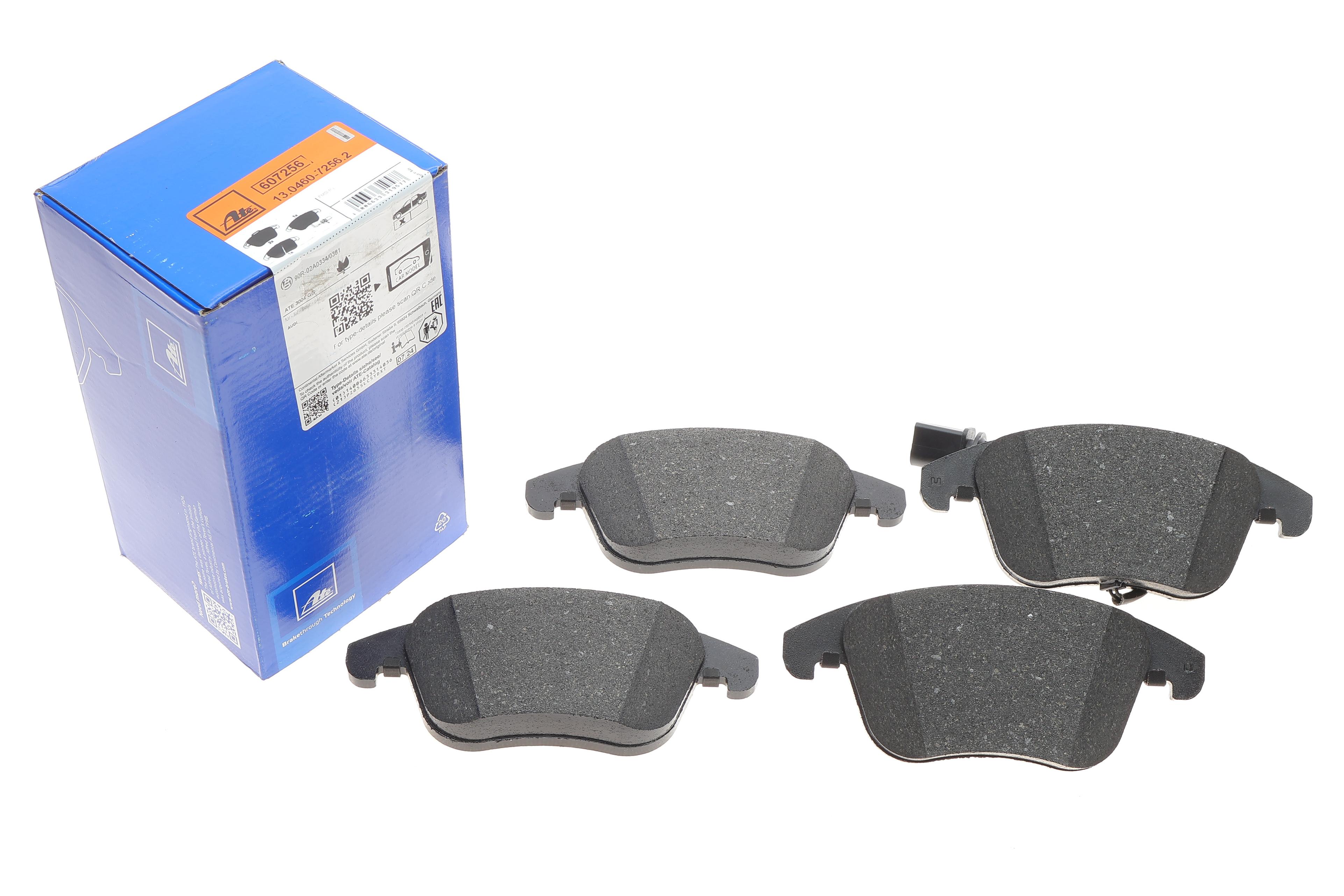 Колодки гальмівні (передні) Audi A4/A5 07- (Ate) (з датчиком)