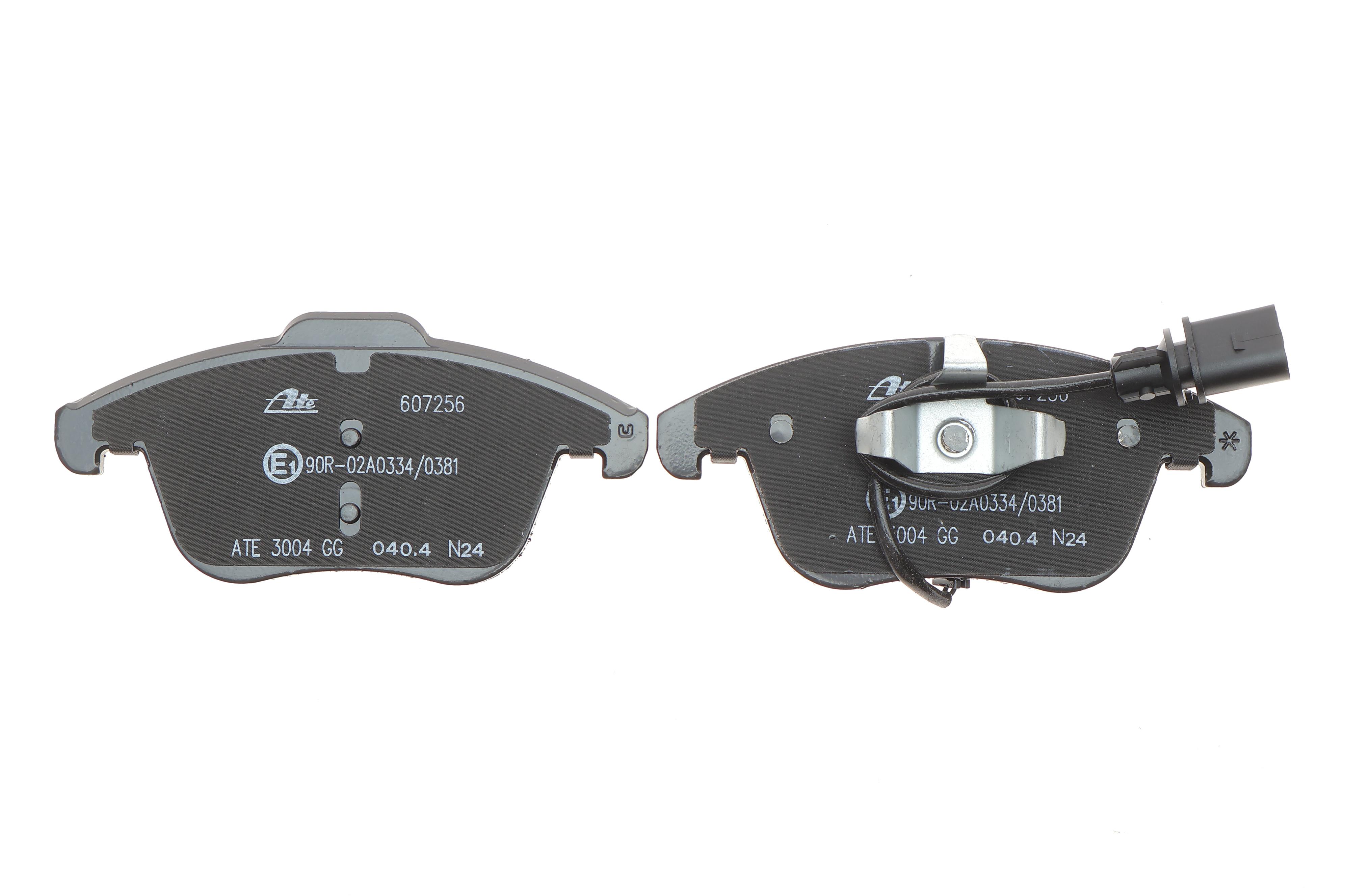 Колодки гальмівні (передні) Audi A4/A5 07- (Ate) (з датчиком)