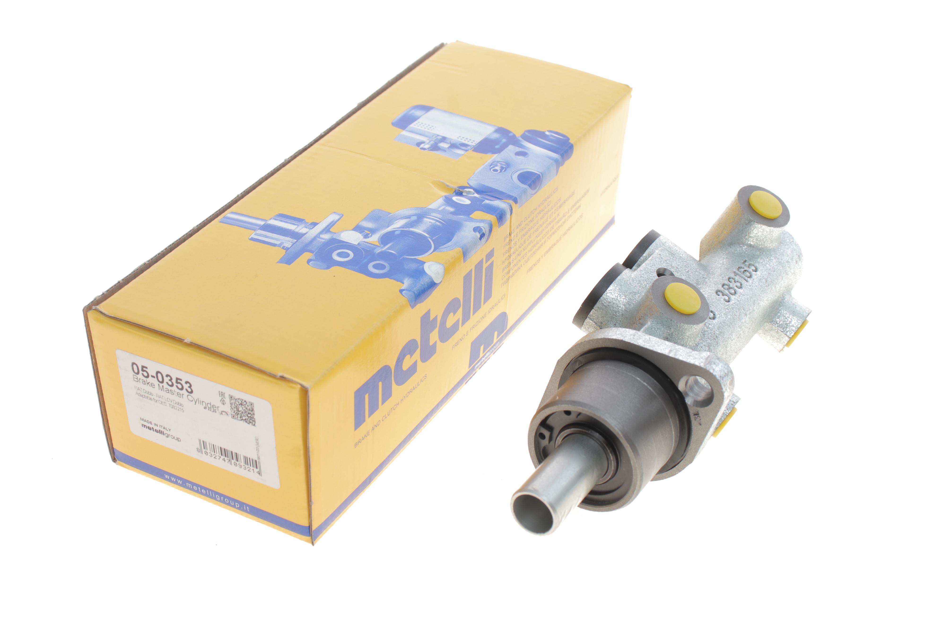 Циліндр гальмівний (головний) Fiat Doblo 01-