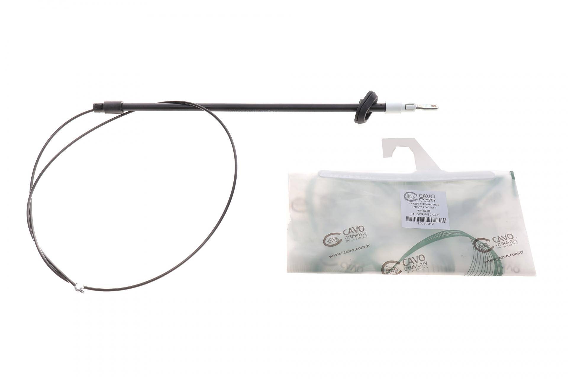 Трос ручника (центральний) MB Sprinter 06- (1468/365мм)