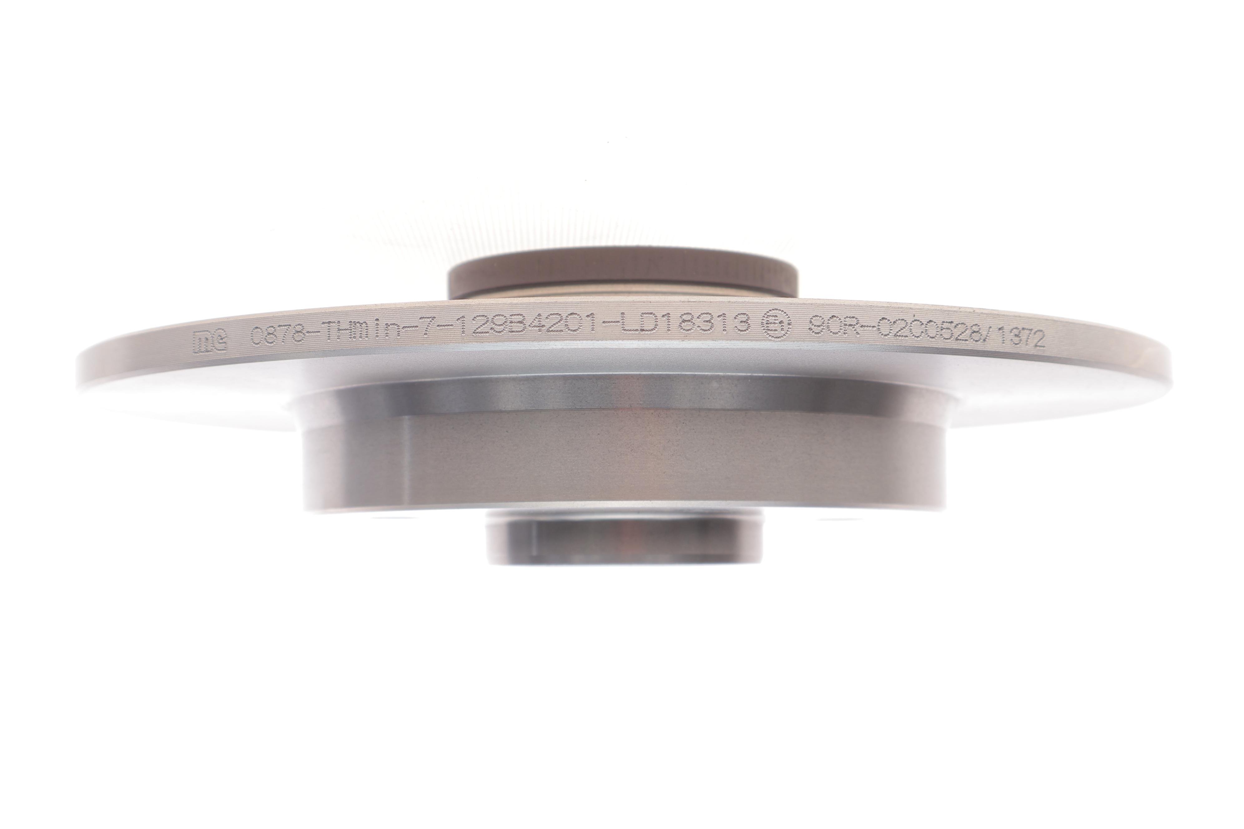 Диск гальмівний (задній) Citroen C3 09-/C4/Peugeot 307/207 04-/208 12- (249х9)(повний)(з підшипником)