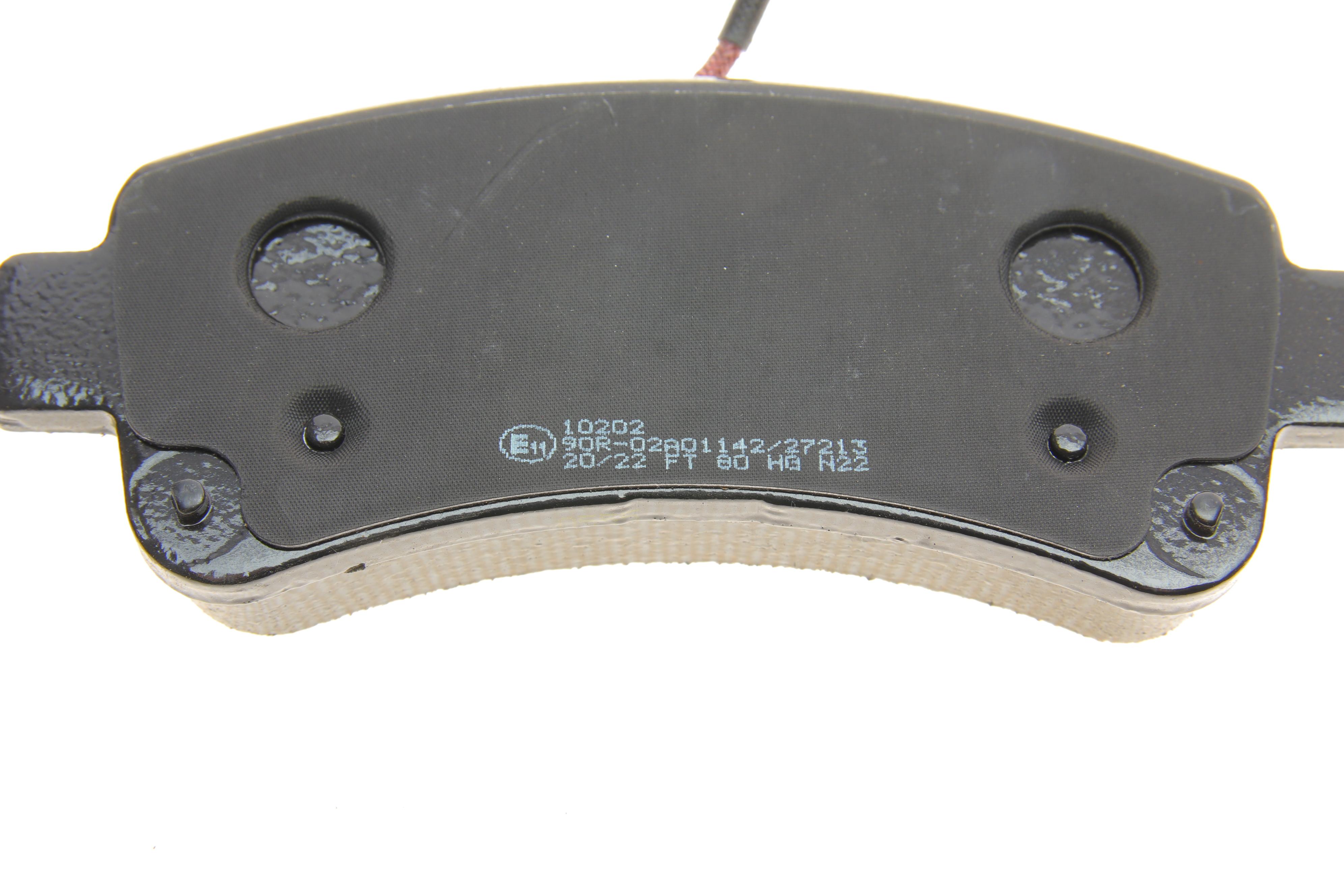 Колодки гальмівні (задні) Citroen Jumper/Peugeot Boxeri 10- (з датчиком)