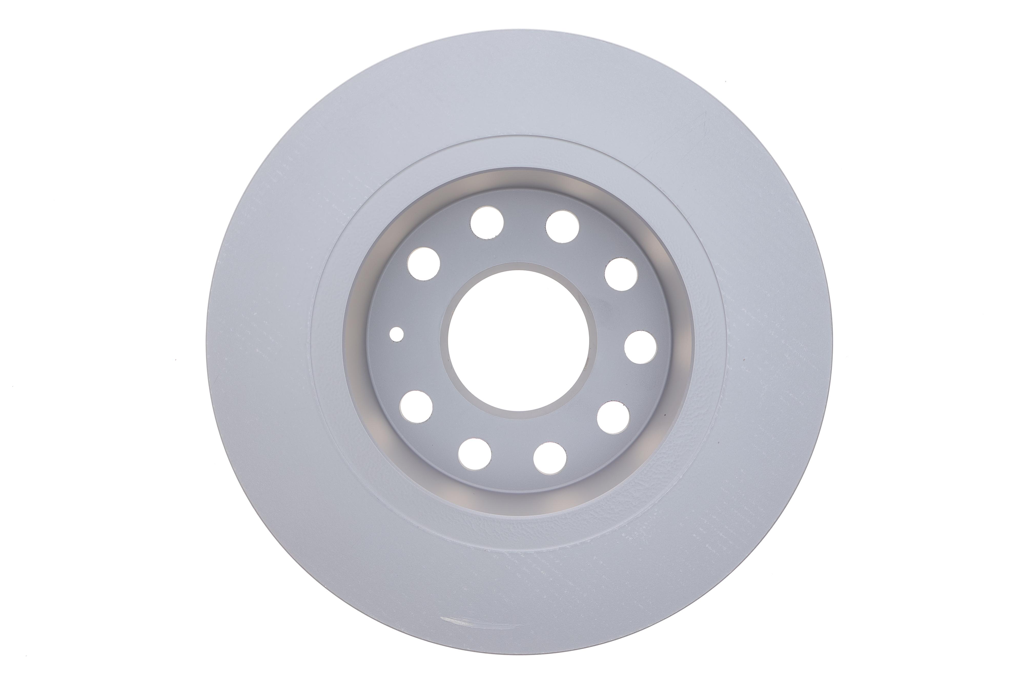 Диск гальмівний (задній) Skoda Octavia III 17- (253x10) (з покриттям) (повний)