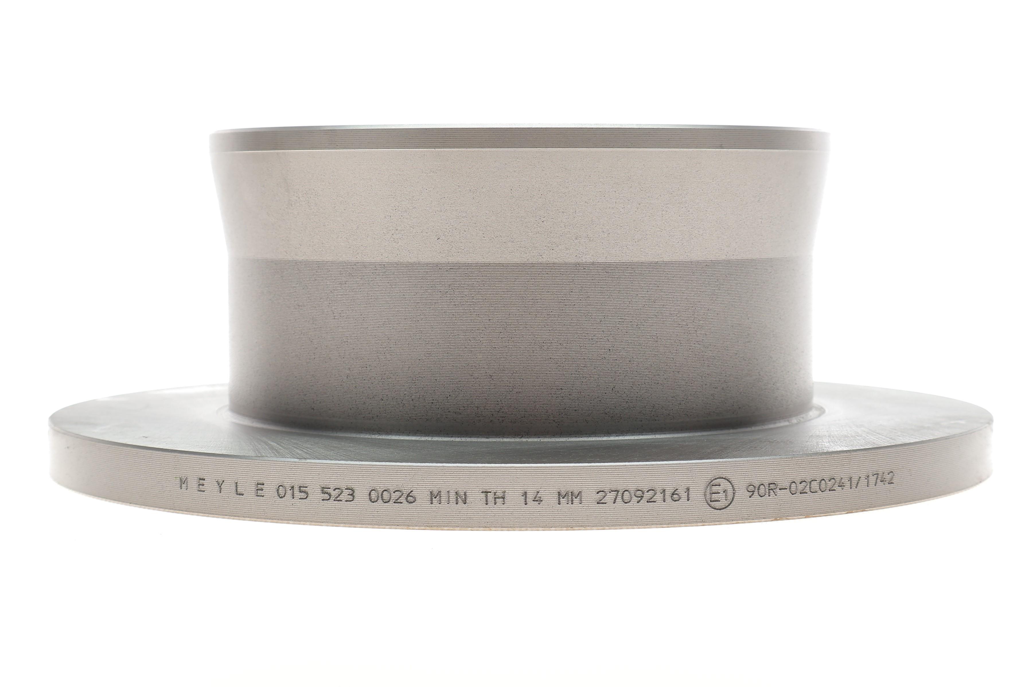 Диск гальмівний (задній) MB Sprinter 208-416CDI/VW LT 96-06 (272x16) (повний)