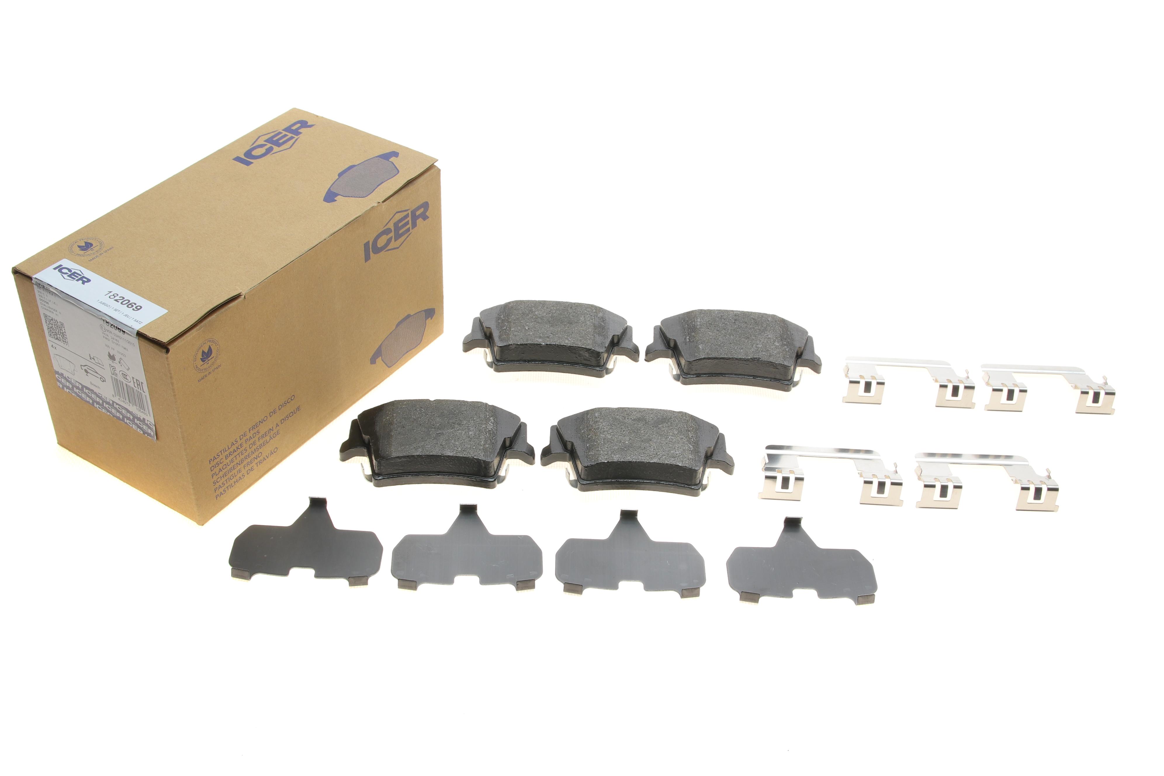 Колодки гальмівні (задні) Chrysler 300C 04-/Dodge Challenger 08-/Charger 11-/Lancia Thema 11-14