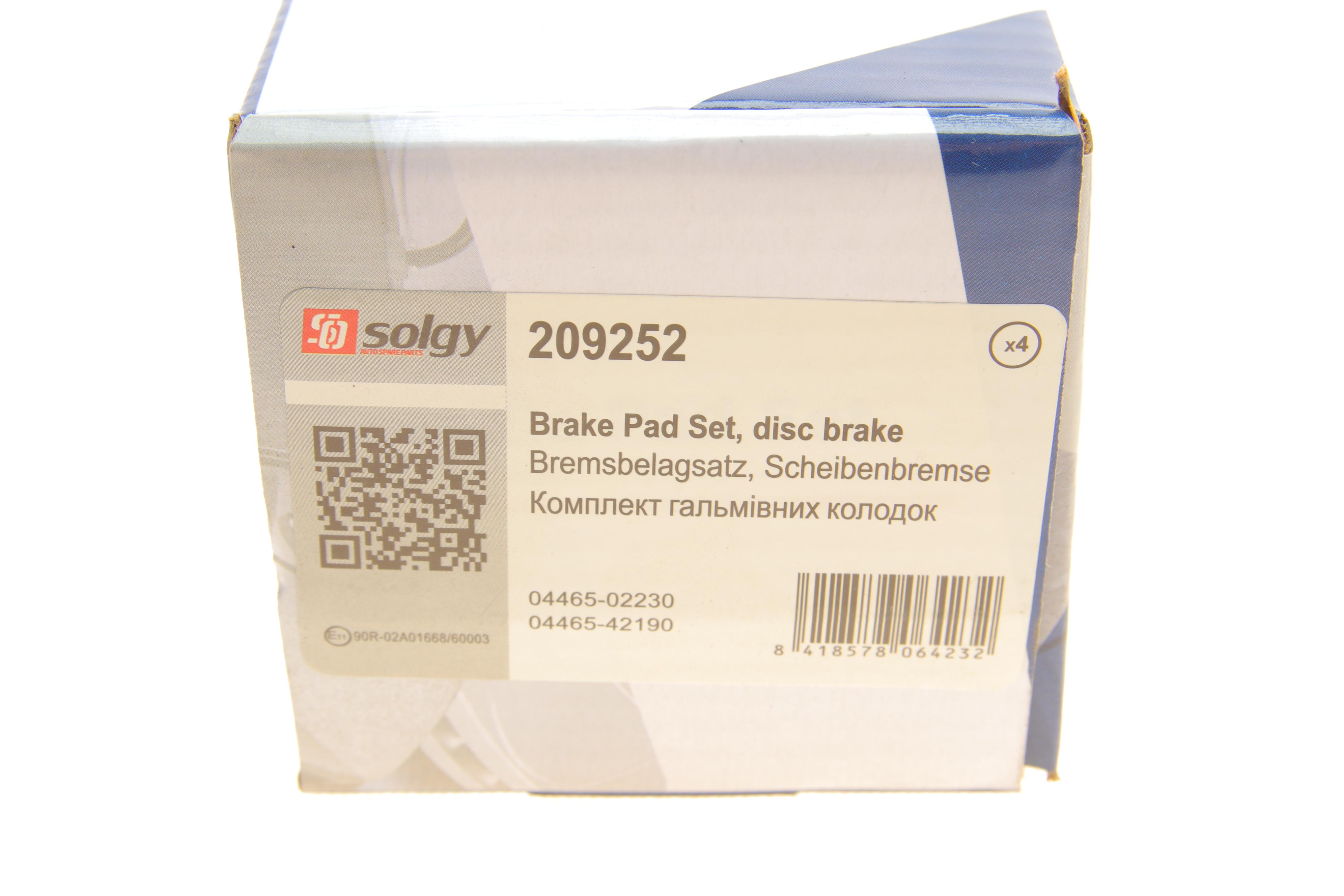 Колодки гальмівні (передні) Toyota Auris 10-18/Prius 08-/Rav4 III/IV 06-