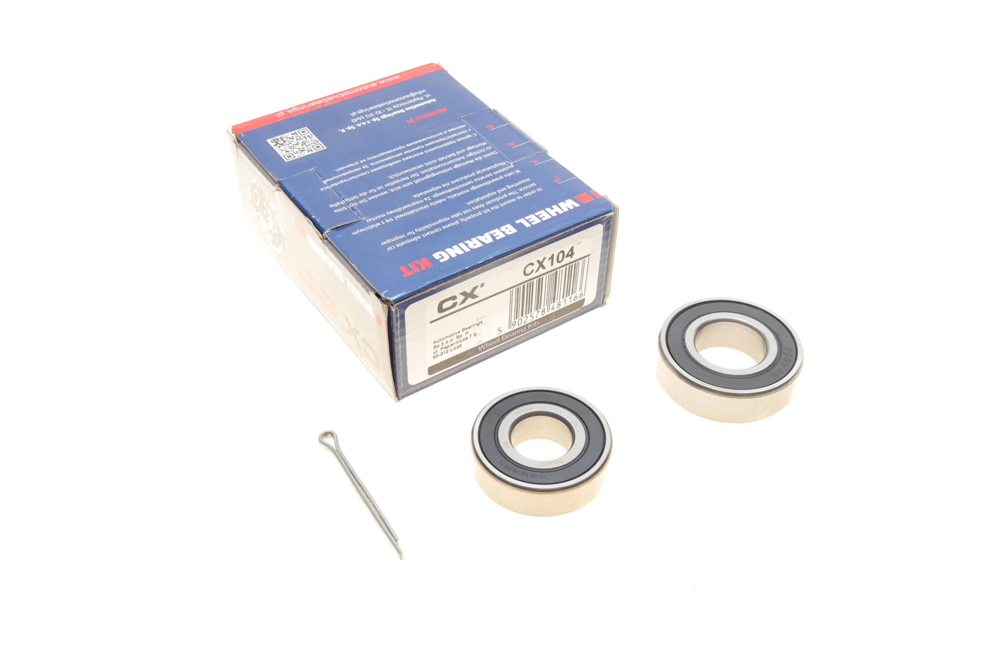 Підшипник маточини (задньої) Suzuki Alto/Carry 82-00