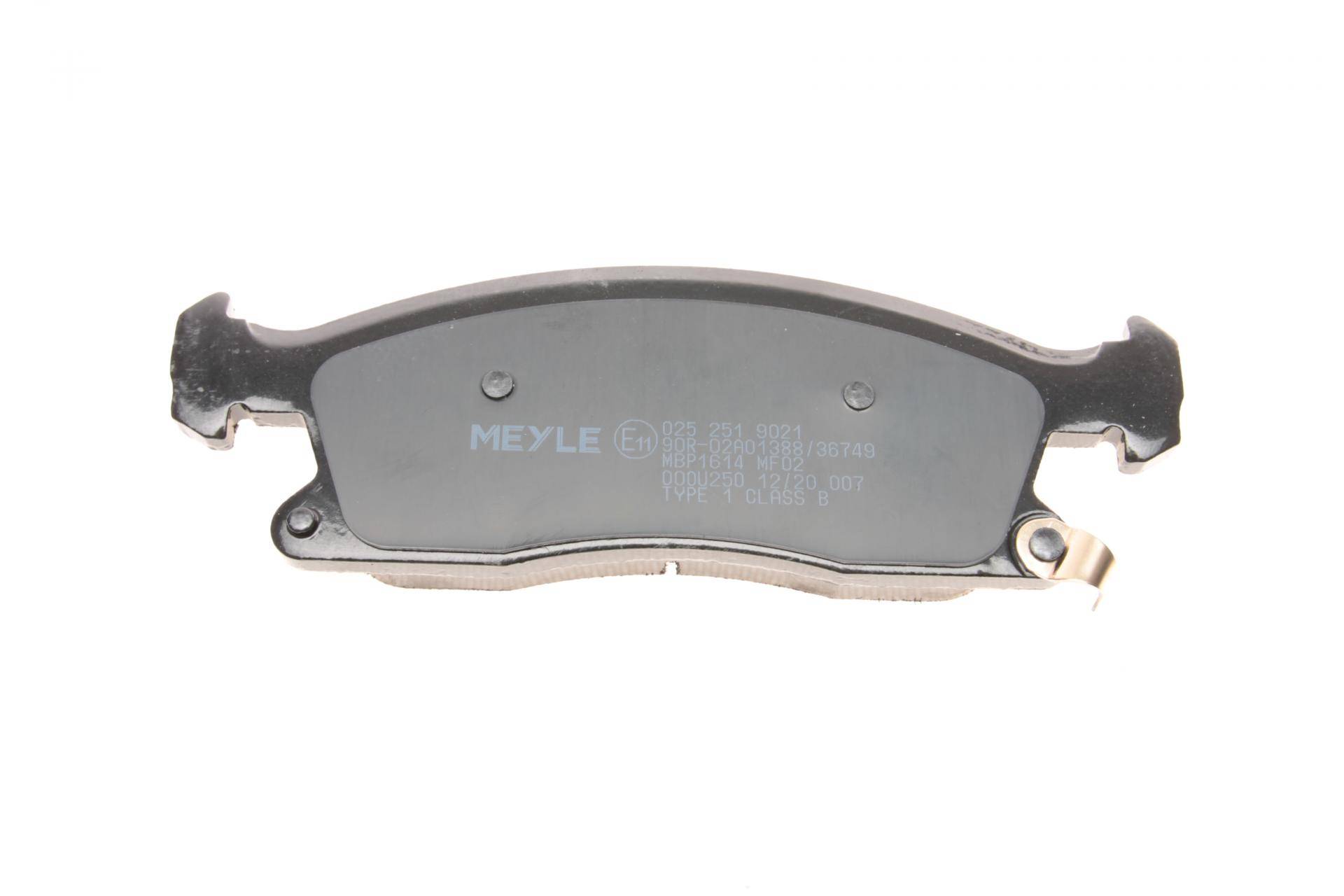 Колодки гальмівні (передні) Jeep Grand Cherokee IV 3.0-6.4 10- (194.6x64.1x19.2)