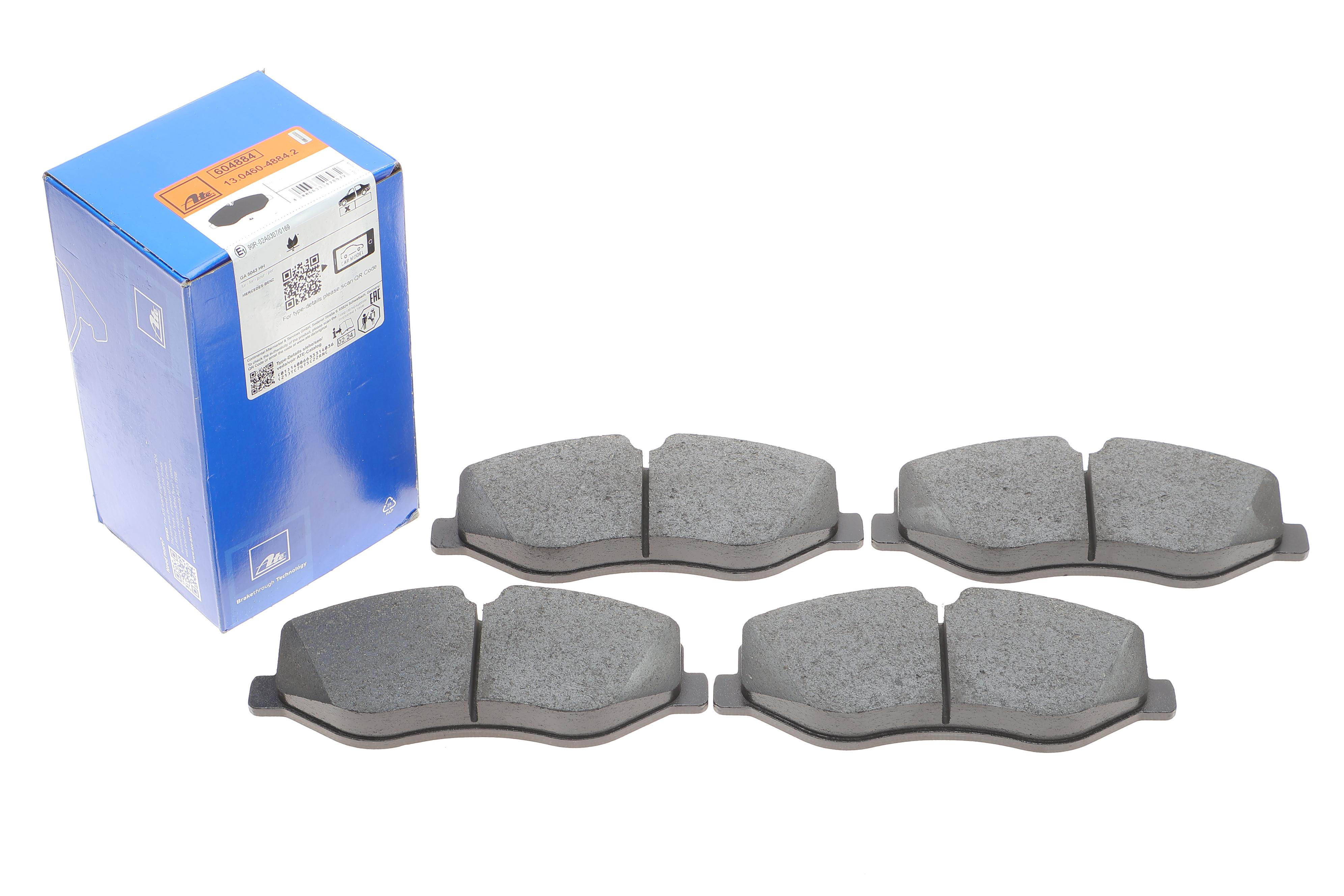 Колодки гальмівні (передні) MB Vito (W447) 14-