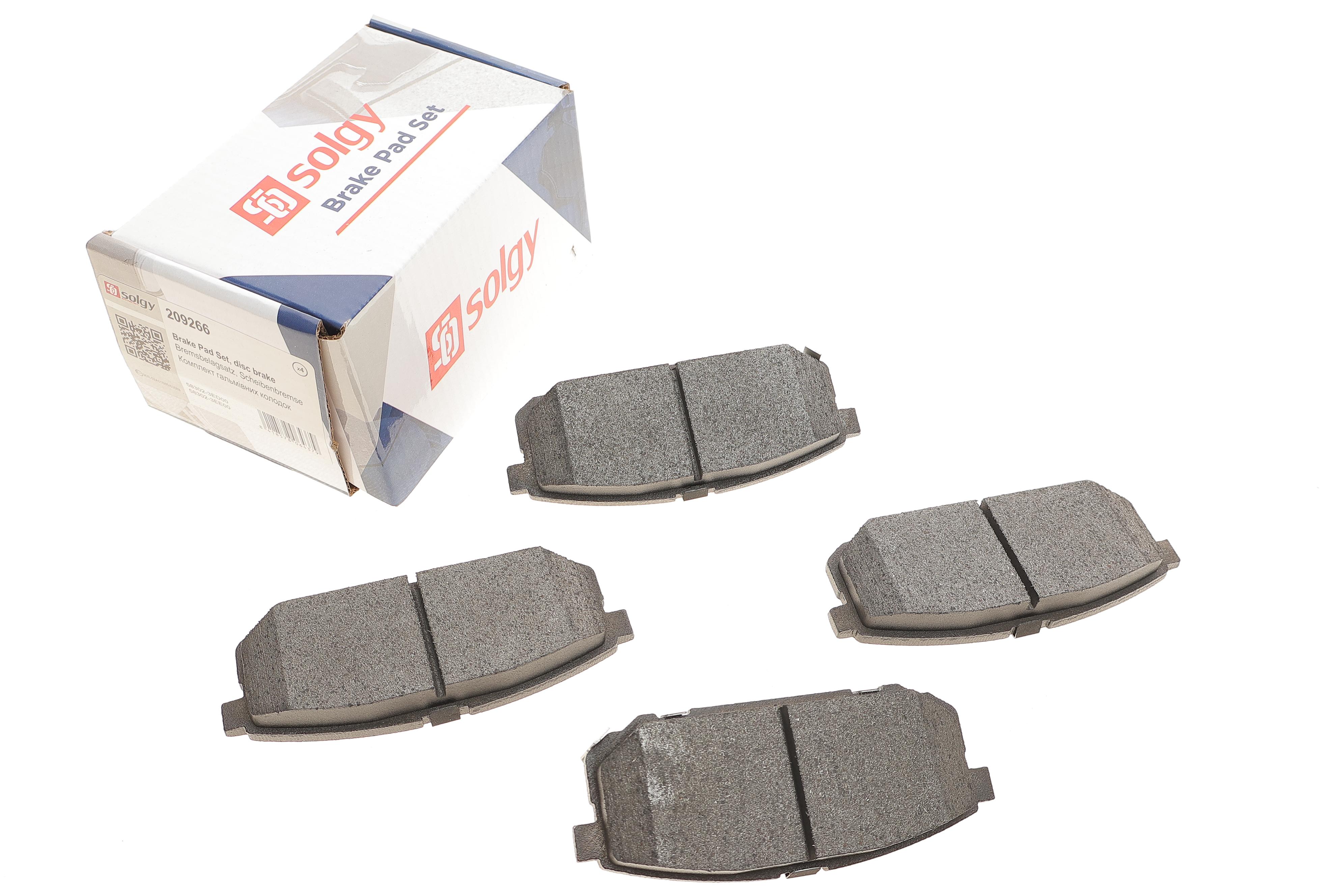 Колодки гальмівні (задні) Kia Sorento I 02-