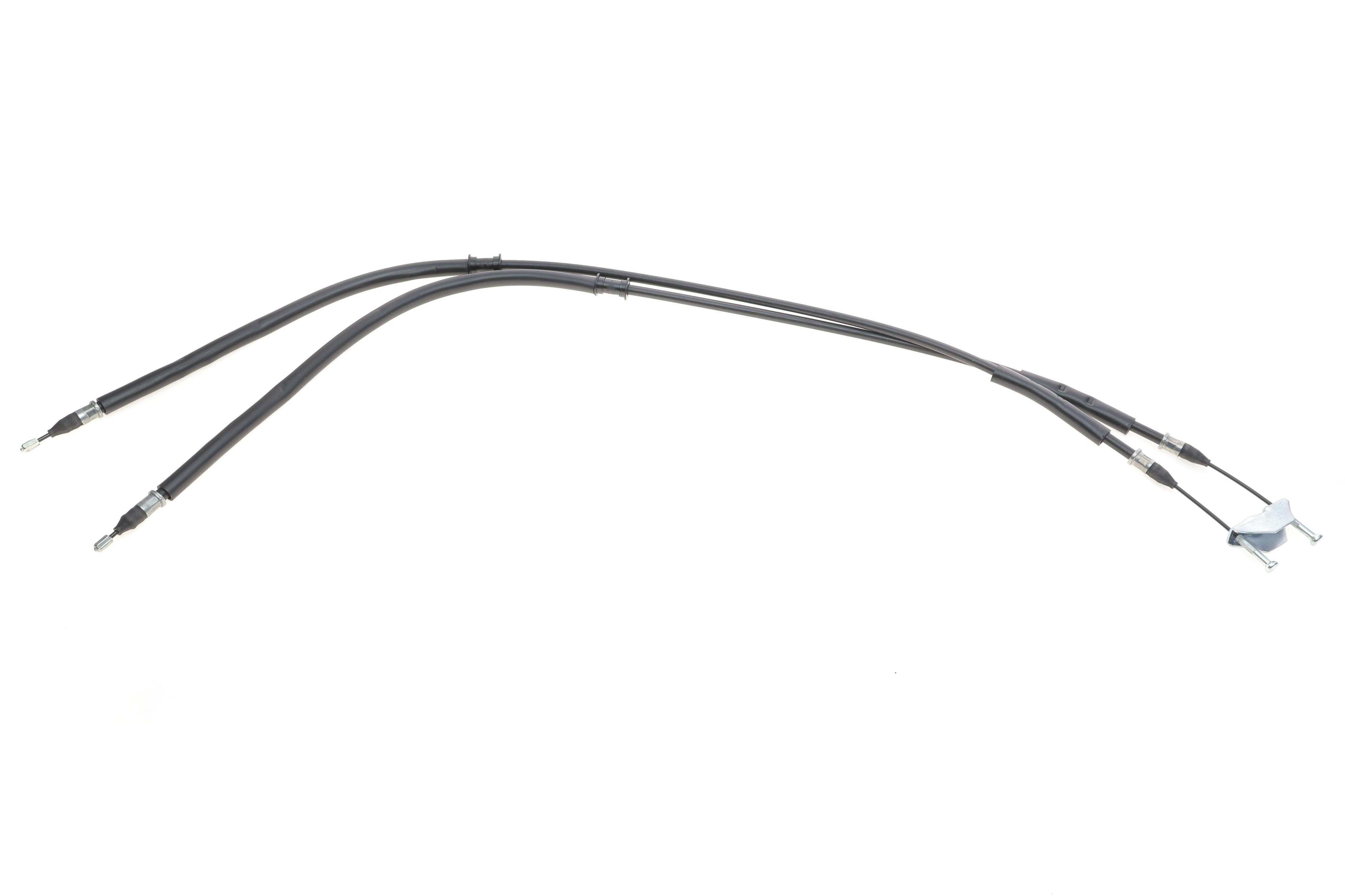 Трос ручника Opel Combo 01- (барабанні гальма) (1235/1040mm) (к-кт)