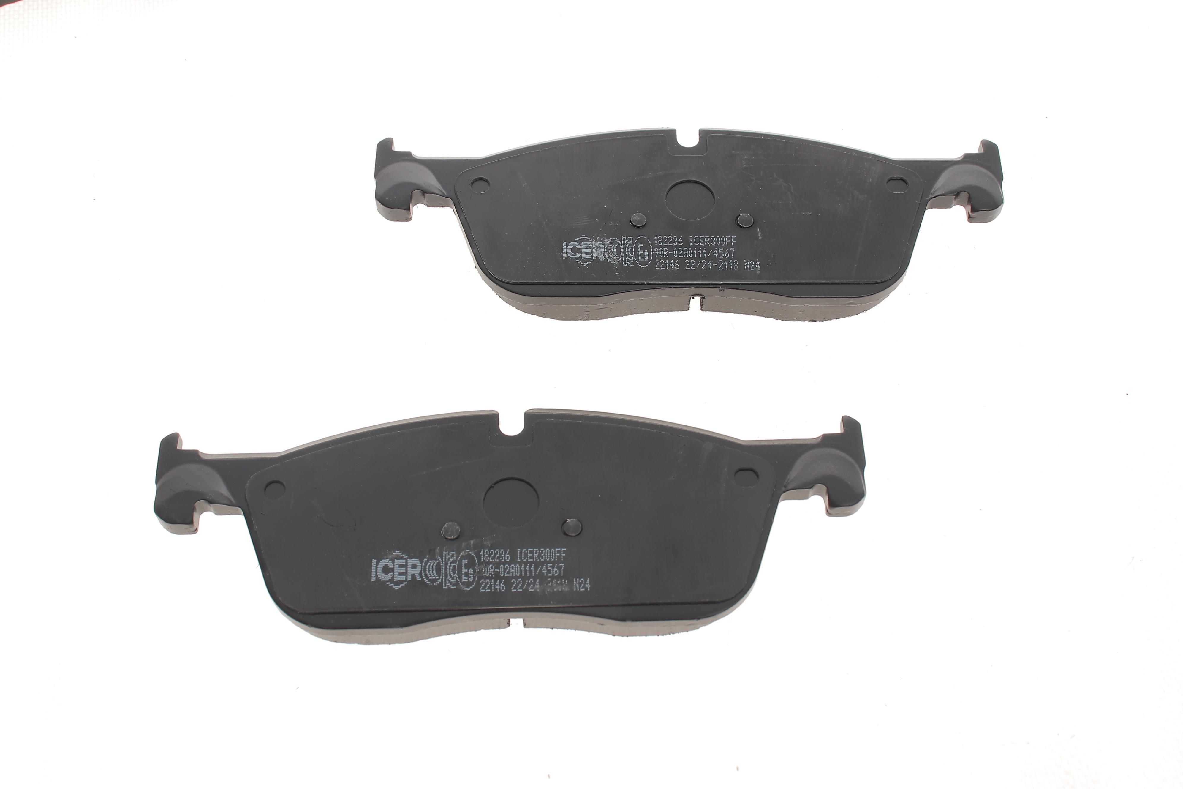 Колодки гальмівні (передні) Land Rover Discovery Sport 14-/Range Rover Evoque 11-/Jaguar E-Pace 17-