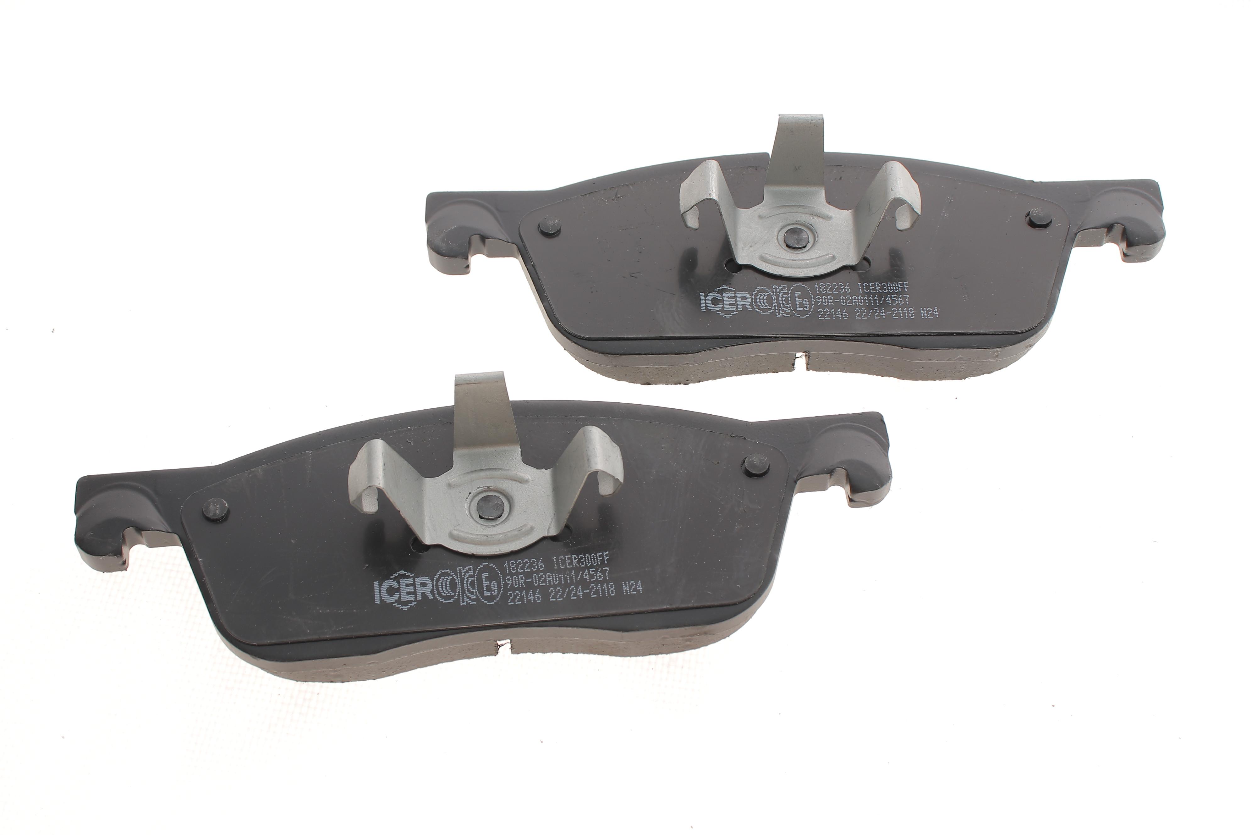 Колодки гальмівні (передні) Land Rover Discovery Sport 14-/Range Rover Evoque 11-/Jaguar E-Pace 17-