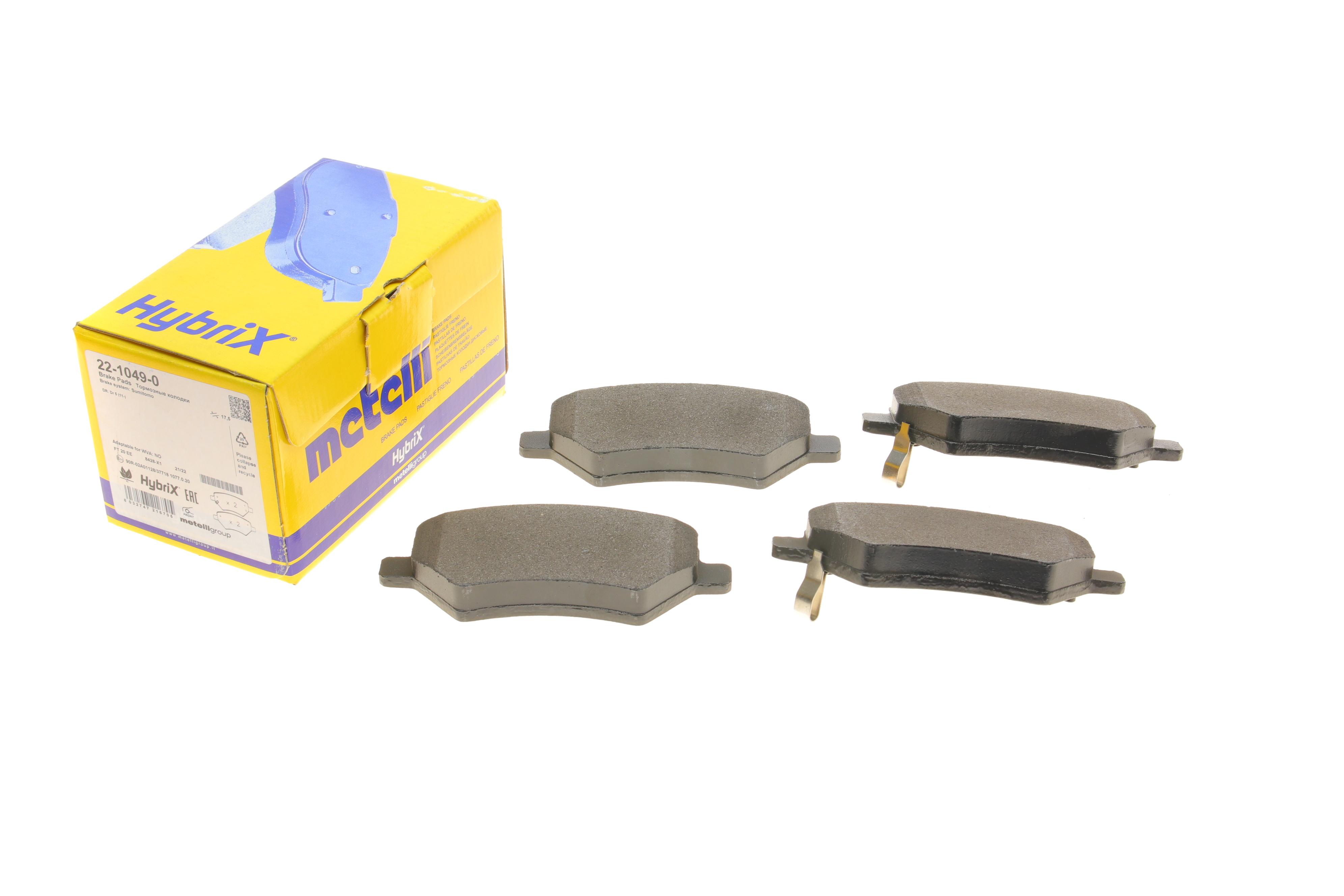 Колодки гальмівні (передні) Chery A3/M11/Tiggo/Niche 08-