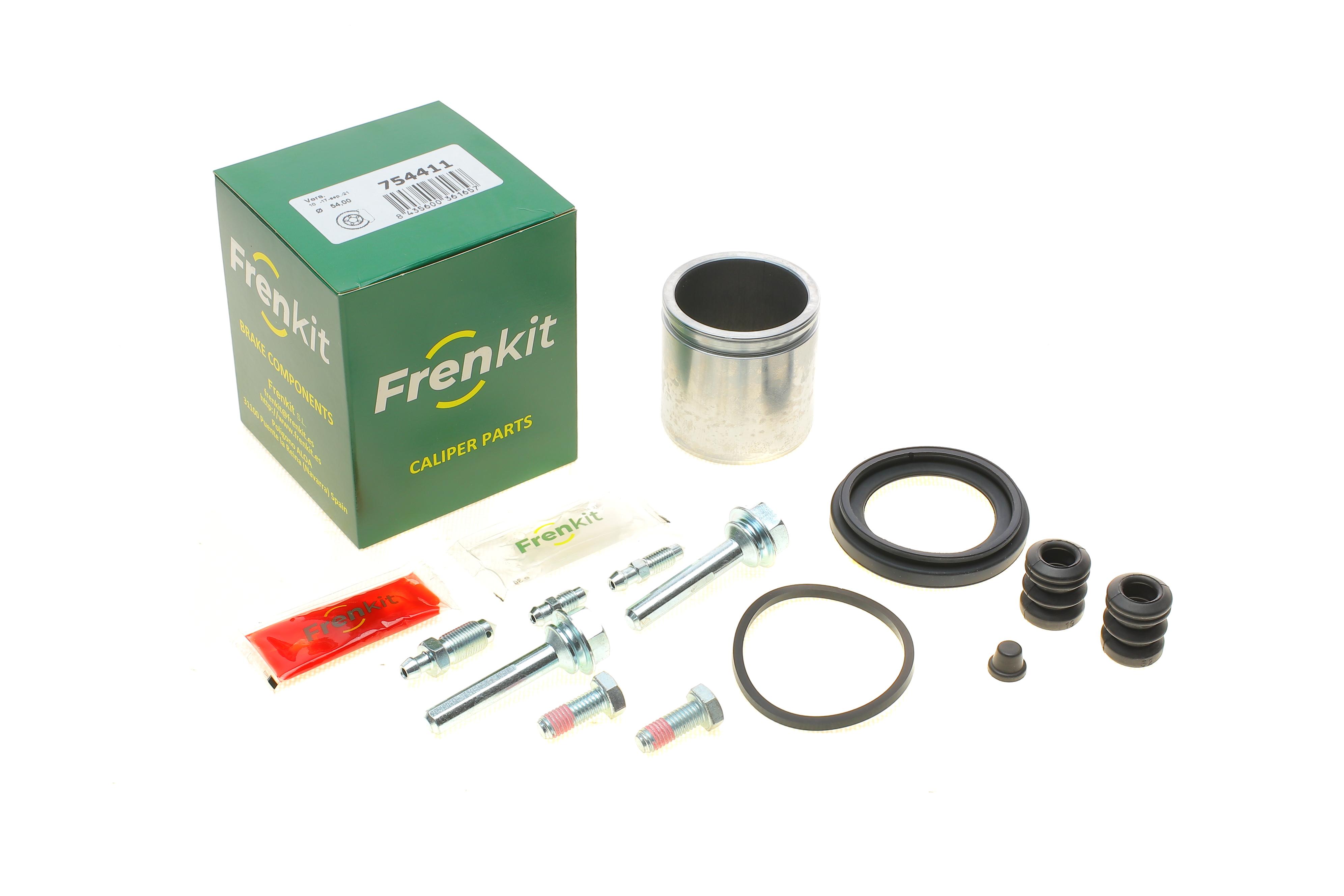 Ремкомплект супорта (переднього) VW Passat 91-96 (d=54mm) (TRW)(+1 поршень/направляюча) SuperKit