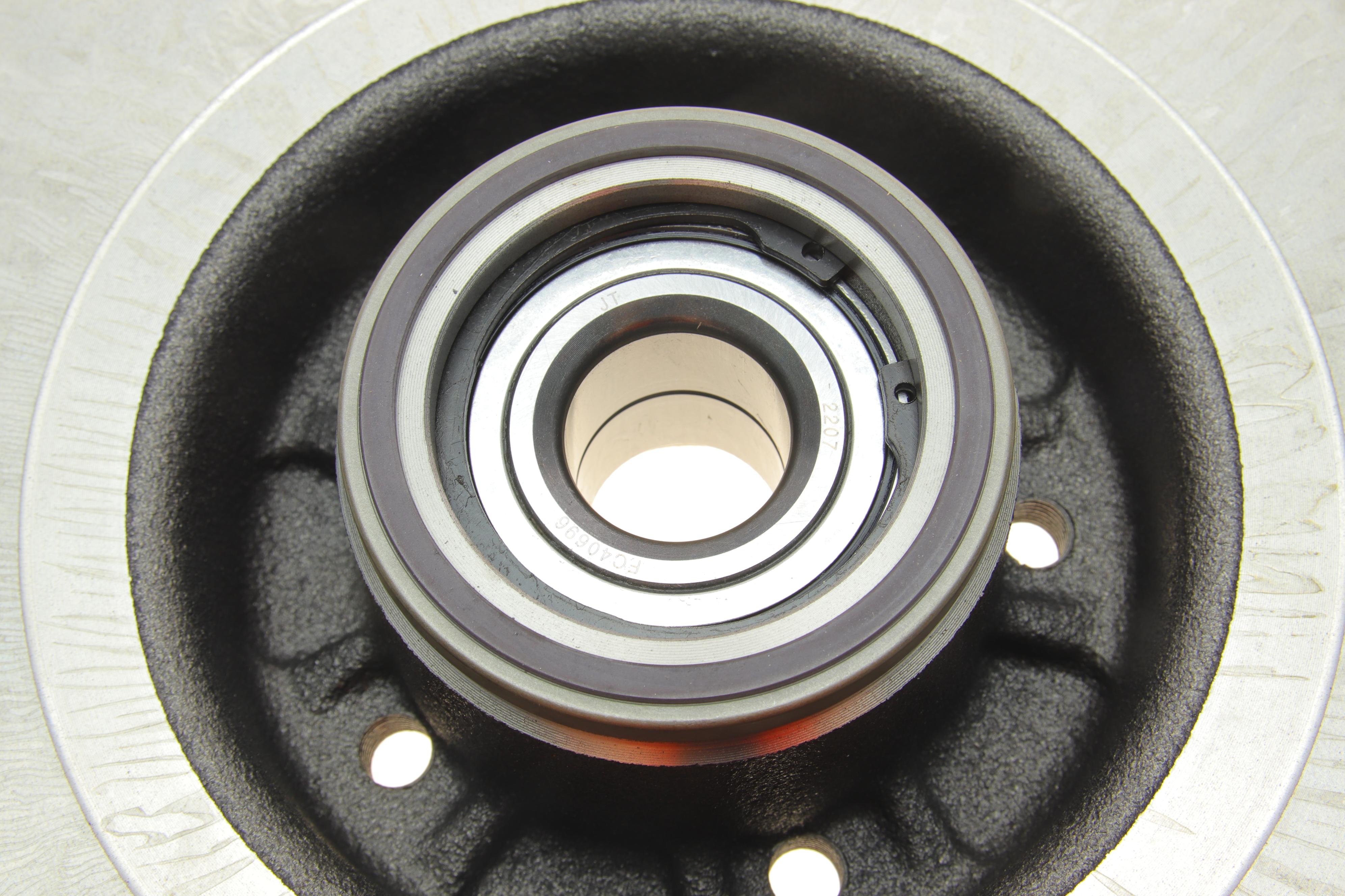 Диск гальмівний (задній) Renault Laguna II/Scenic II (274x11) (+ABS) (з підшипником)