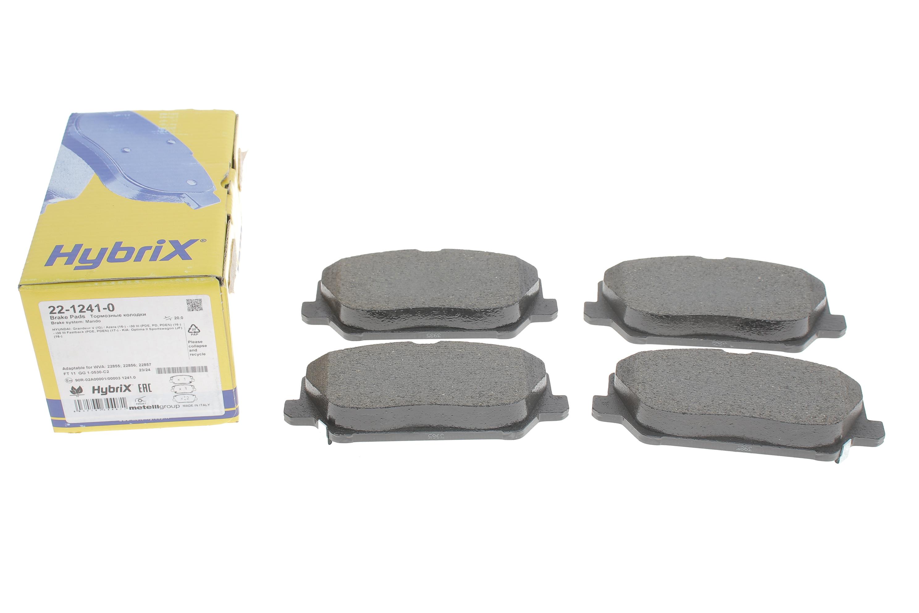 Колодки гальмівні (передні) Hyundai i30 17-/Grandeur 16-/Kia Optima 17-