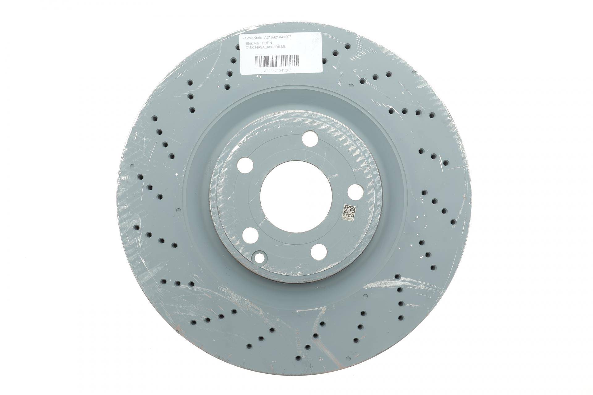 Диск гальмівний (передній) MB CLS-class (C218) 11-17 M276/OM642 (з вентиляцією) (з отворами) (з покриттям)