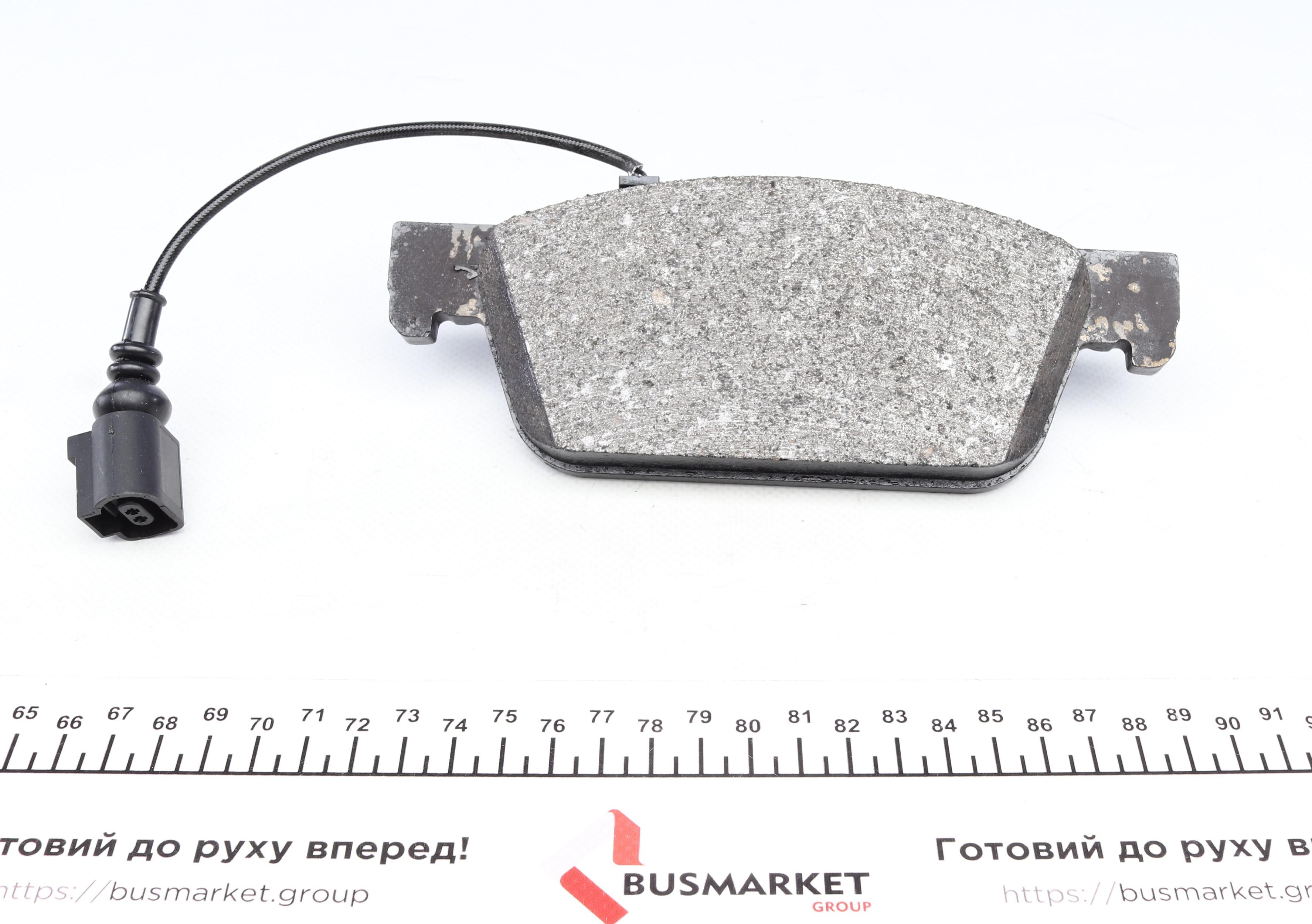 Колодки гальмівні (передні) VW T5 03-/T6 15- (Ate) (з датчиком)