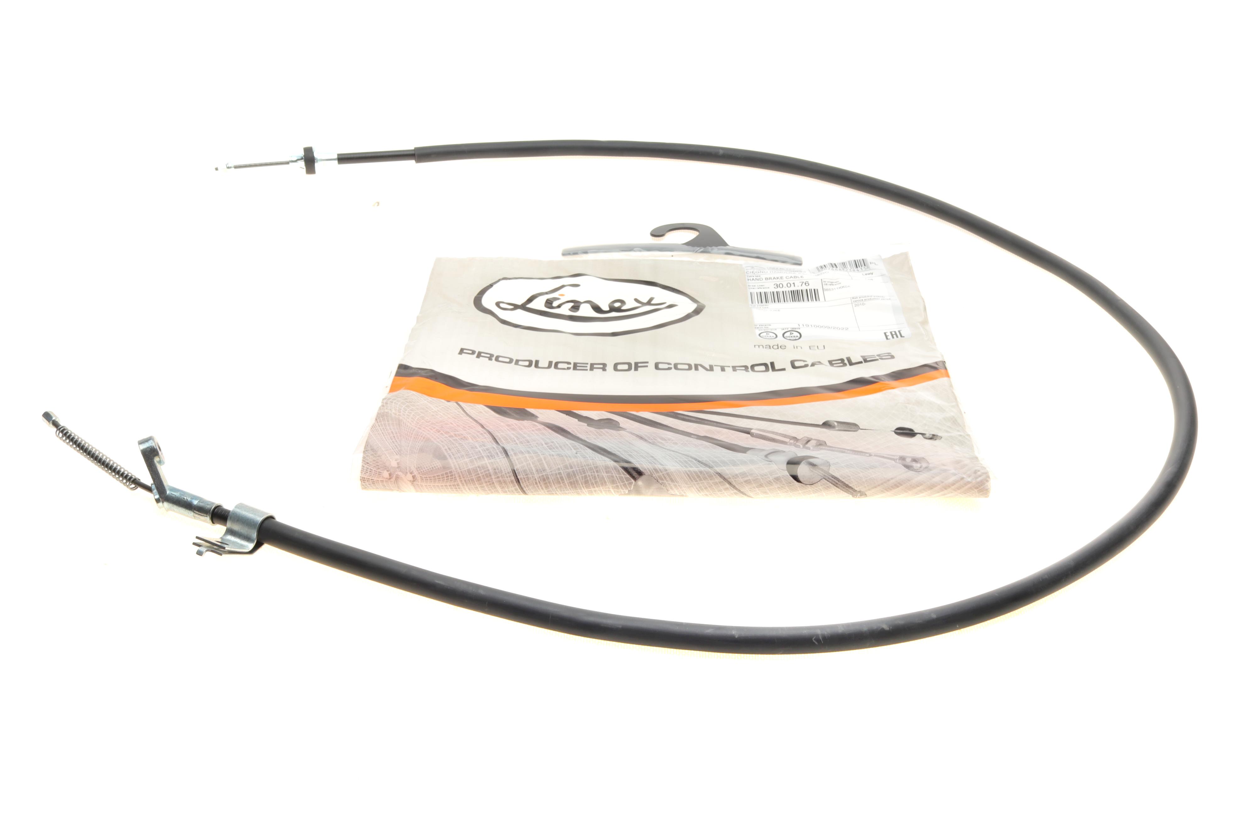 Трос ручника (задній) (L) Nissan Juke 1.5 dCi/1.6 DIG-T 10- (1670mm)