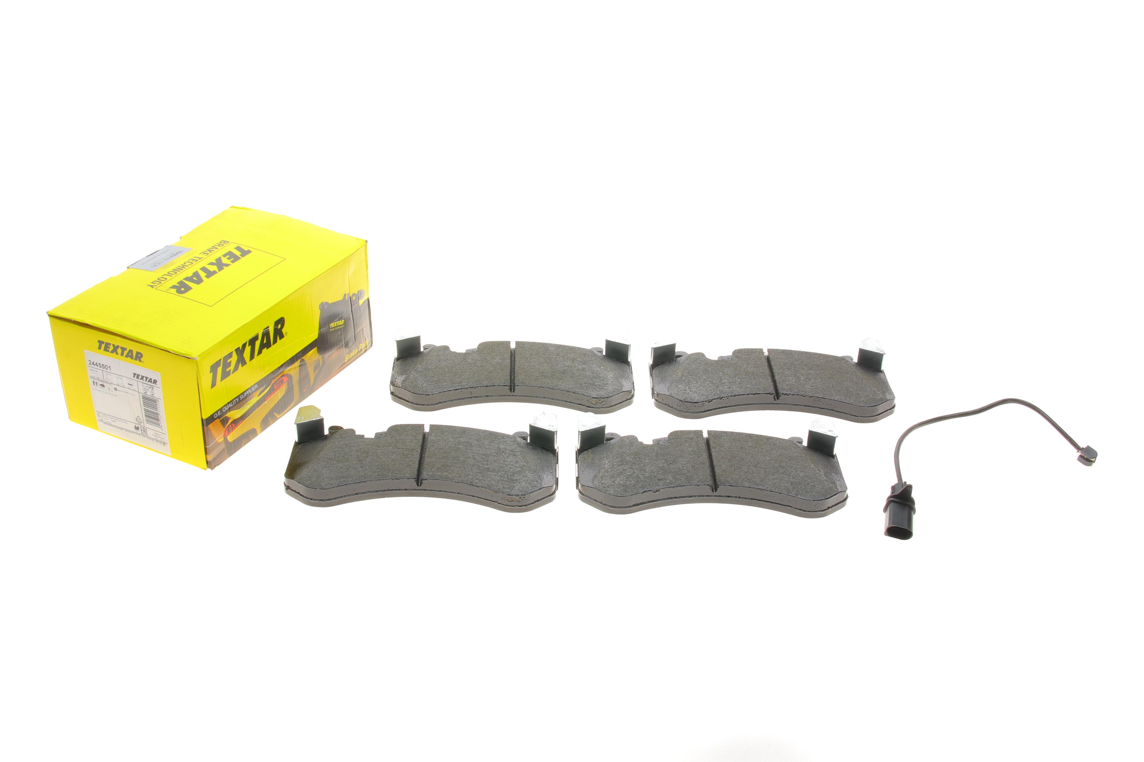 Колодки гальмівні (передні) Audi A6 08-18/A7 13-18 (Brembo) (з датчиком)