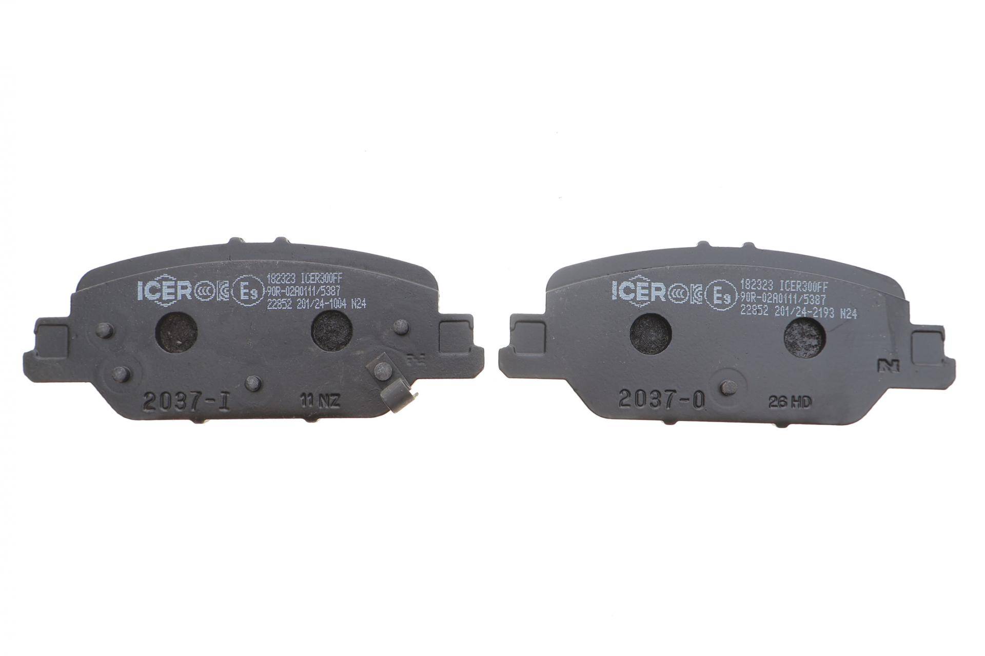 Колодки гальмівні (задні) Honda CR-V 16-