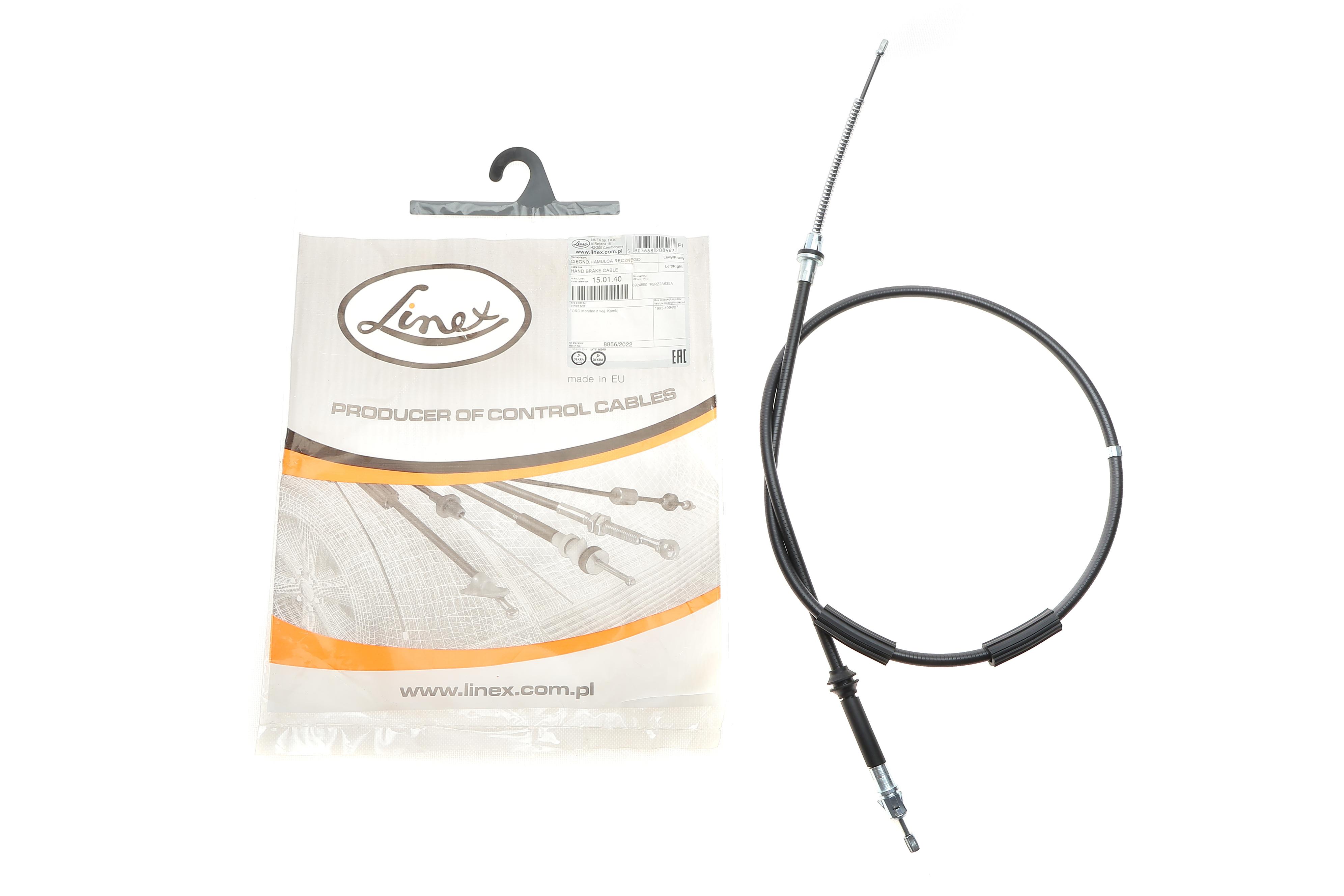 Трос ручника Ford Mondeo 1.6-2.0i 93-96 (1575/1331 мм)