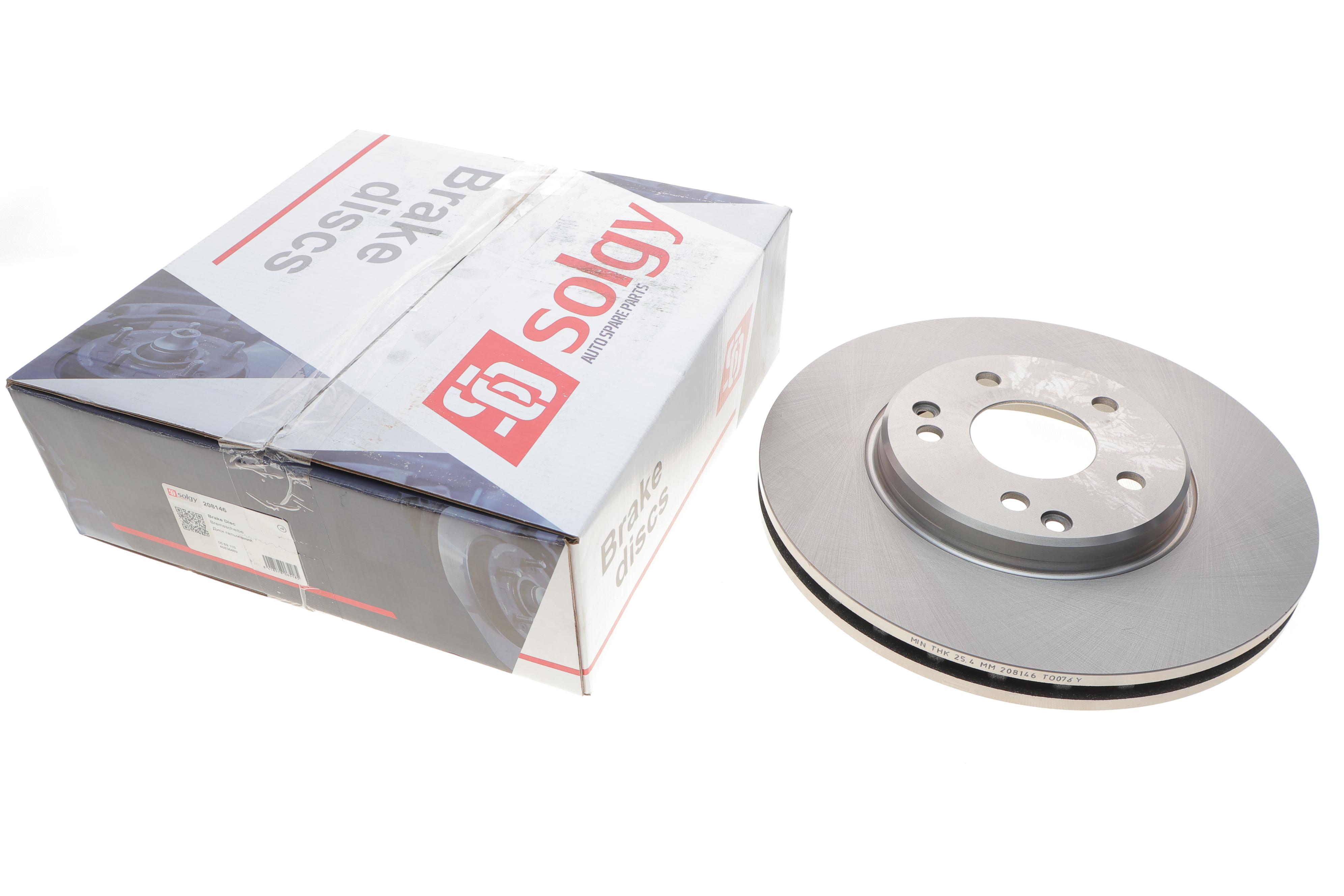 Диск гальмівний (передній) MB C-class (W203/CL203/S203)/E (W210/S210) 96-07 (300x28)