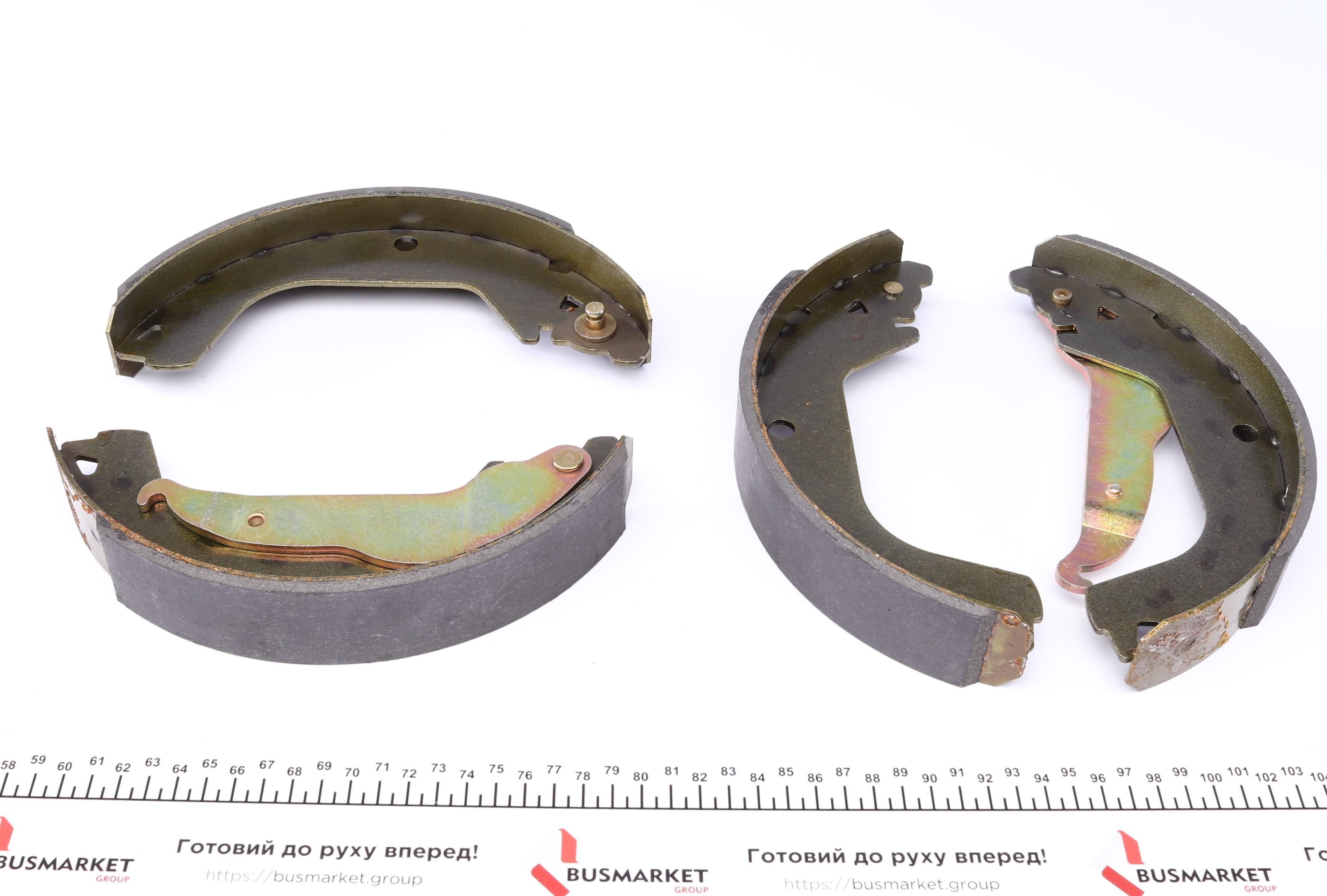 Колодки гальмівні (задні) Chevrolet Cruze 09- (барабанні) (254x40)