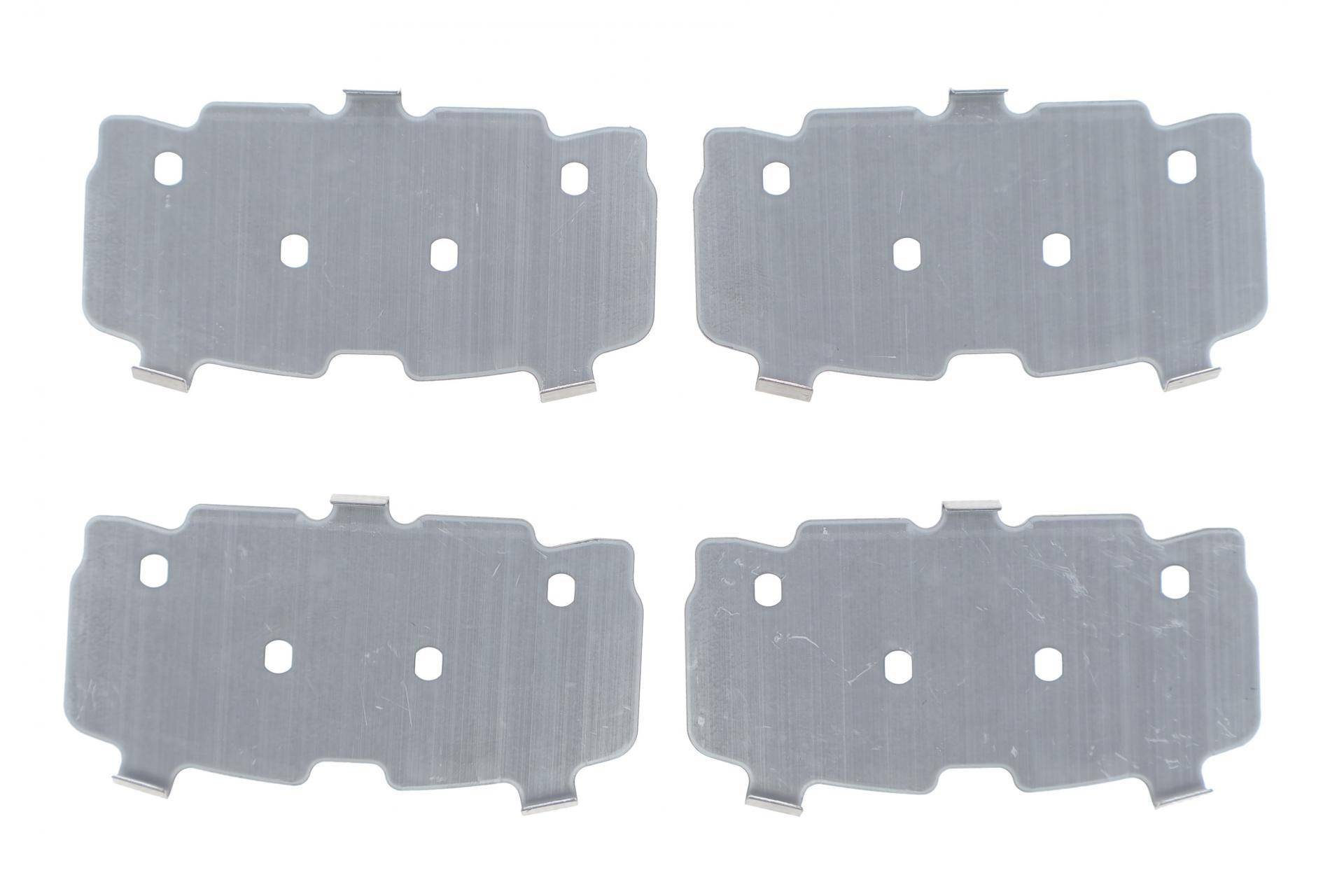 Комплект протискрипних пластин (передніх) Toyota Yaris 07-