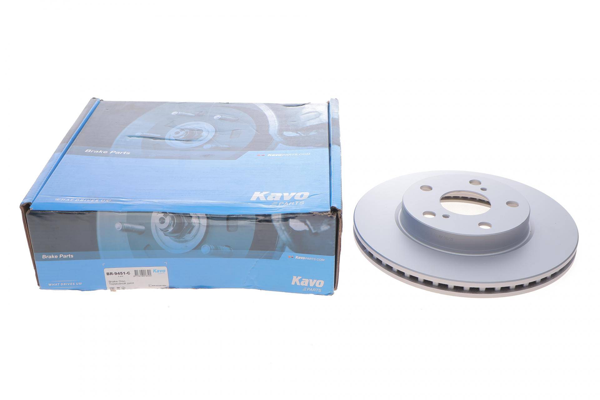 Диск гальмівний (передній) Toyota Auris/ Corolla 07-12 (275x22)