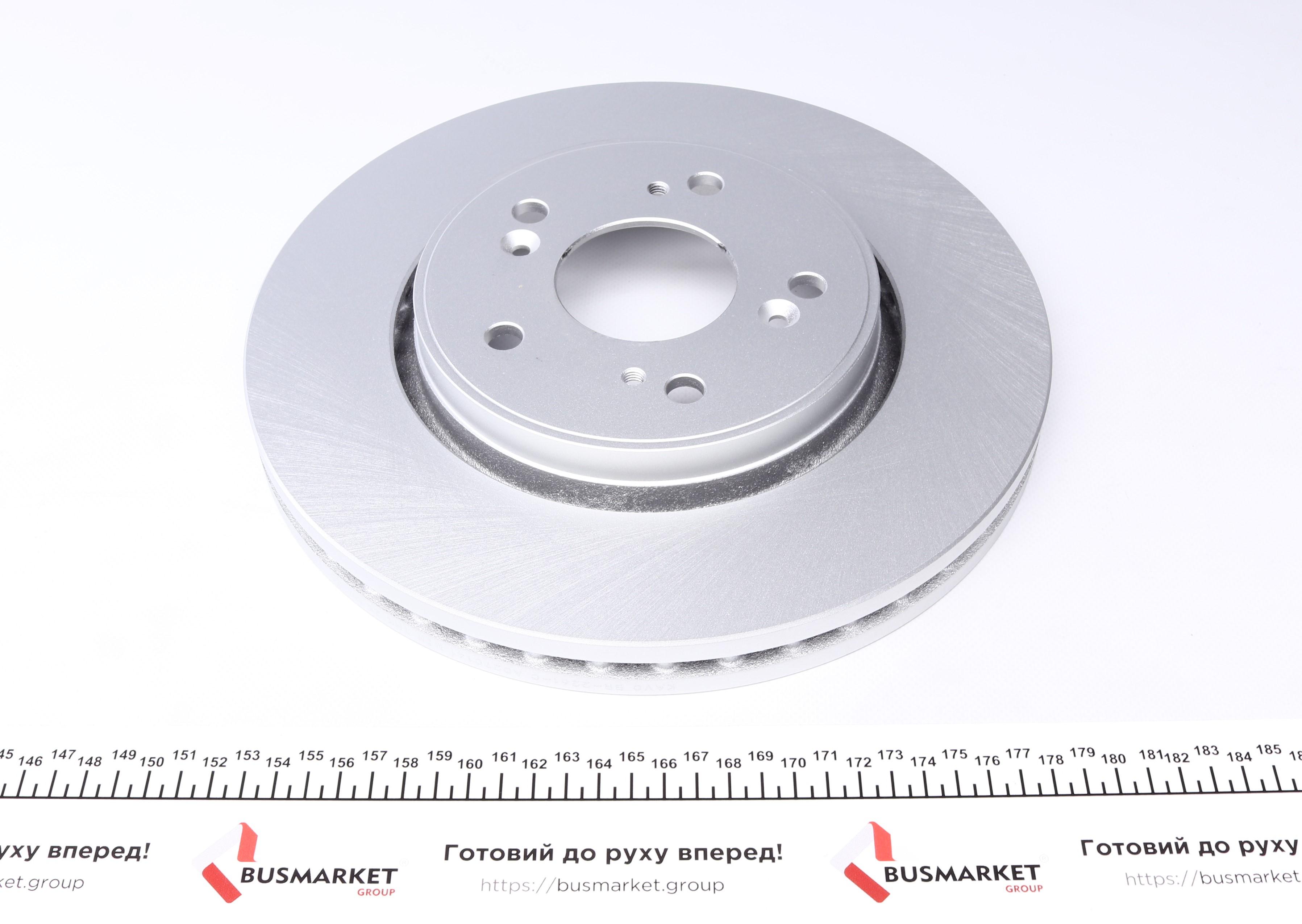 Диск гальмівний (передній) Honda CR-V III/IV 2.0-2.2D-2.4 07- (293x28)