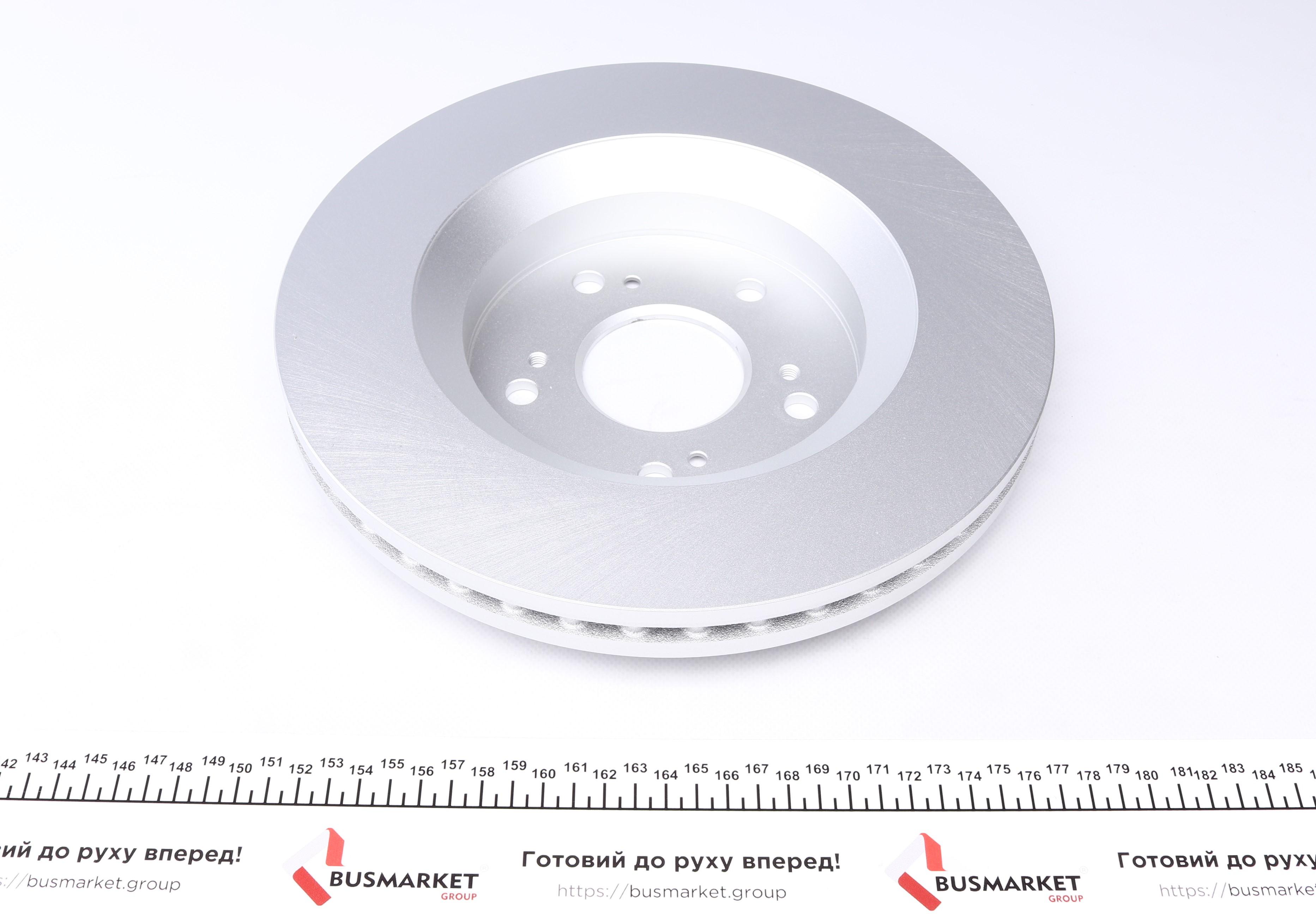 Диск гальмівний (передній) Honda CR-V III/IV 2.0-2.2D-2.4 07- (293x28)