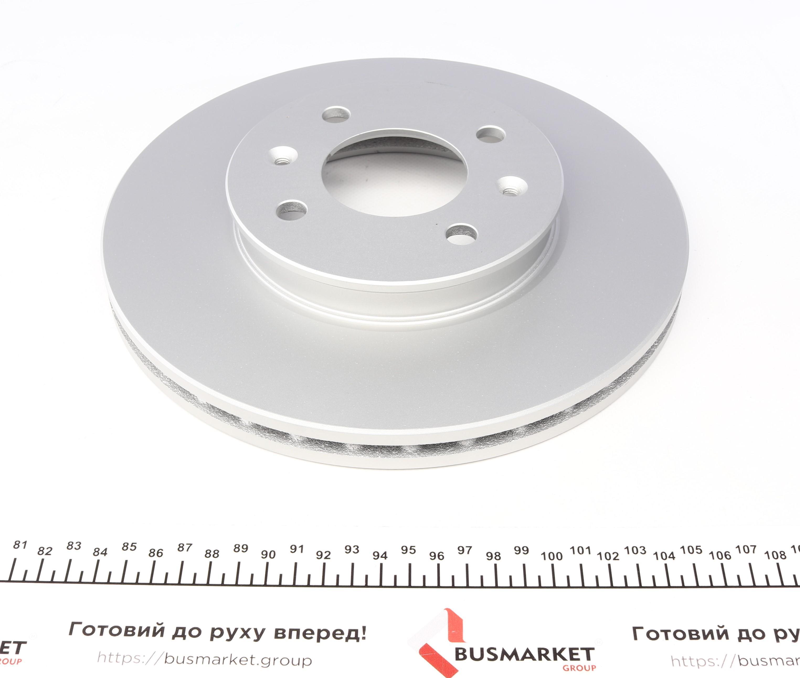 Диск гальмівний (передній) Kia Rio III/Hyundai Accent 11- (256x22)