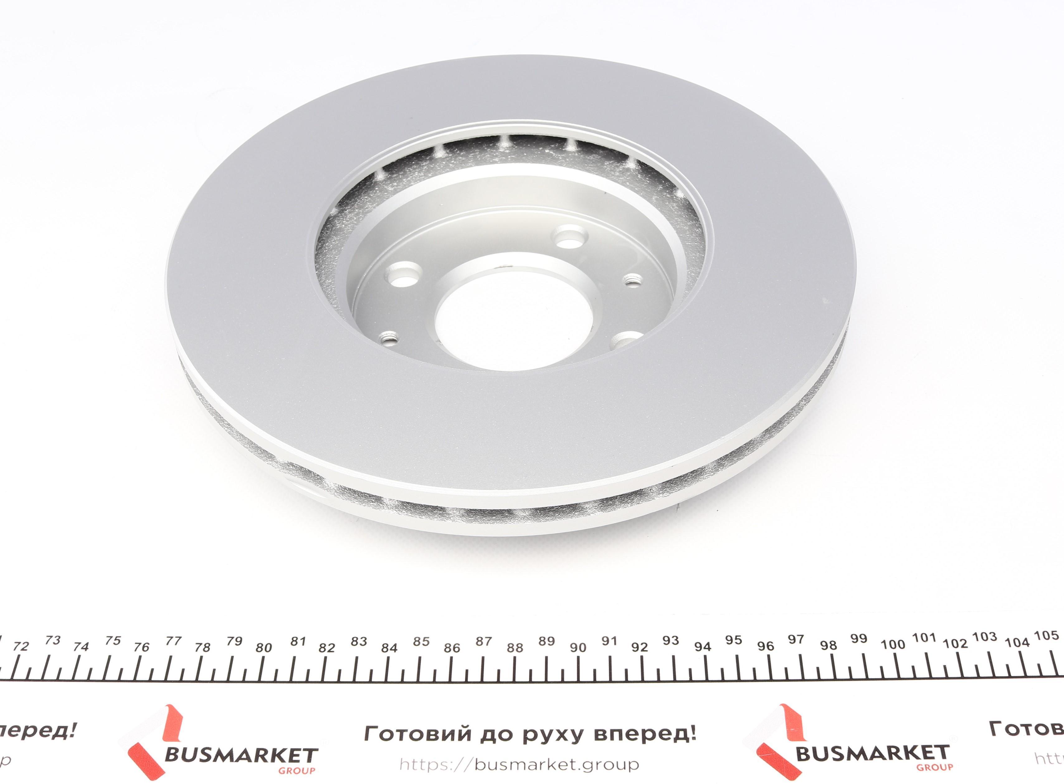 Диск гальмівний (передній) Kia Rio III/Hyundai Accent 11- (256x22)