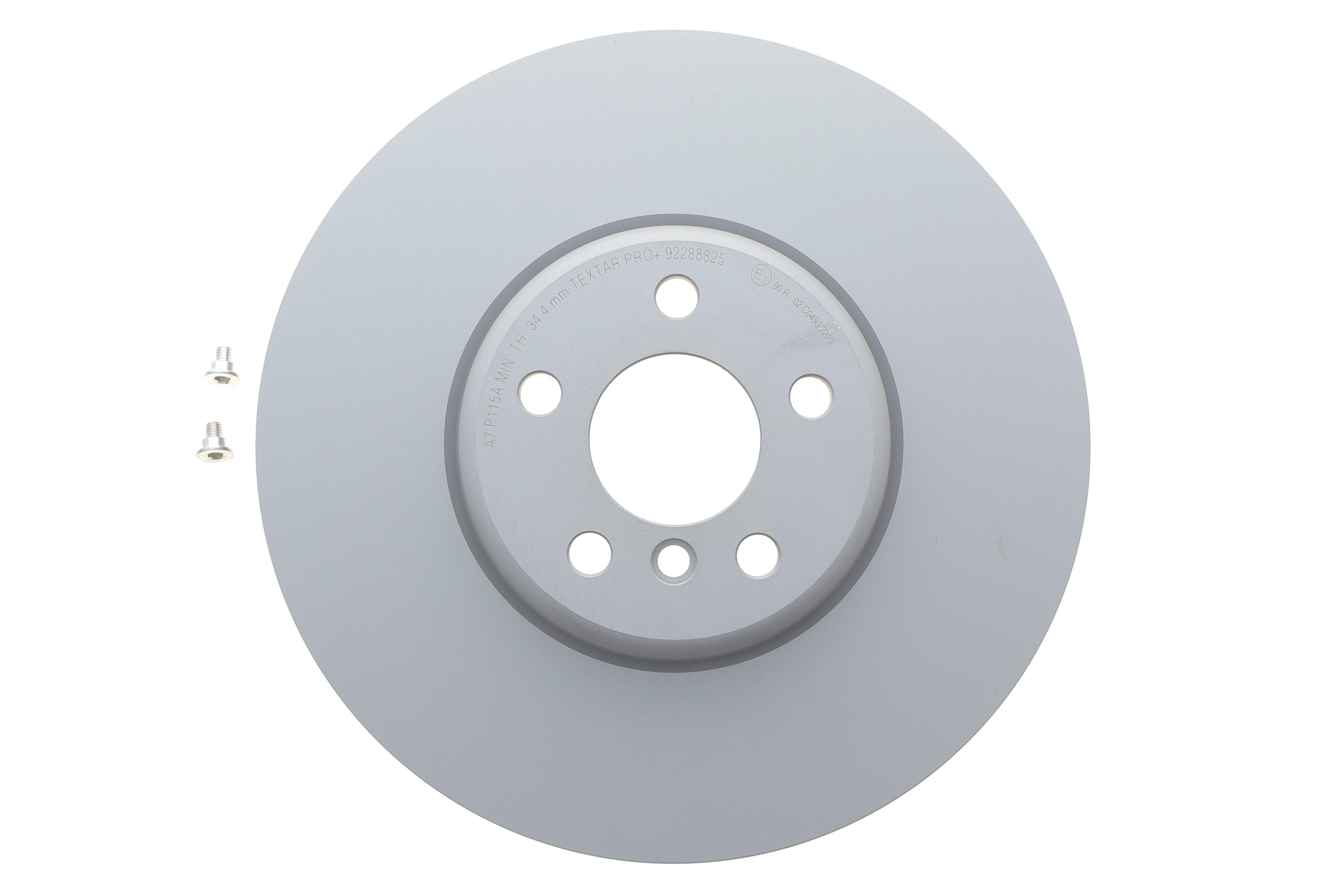 Диск гальмівний (передній) BMW 5 (G30/F90)/7 (G11/G12) 15- (348x36) (L) PRO+