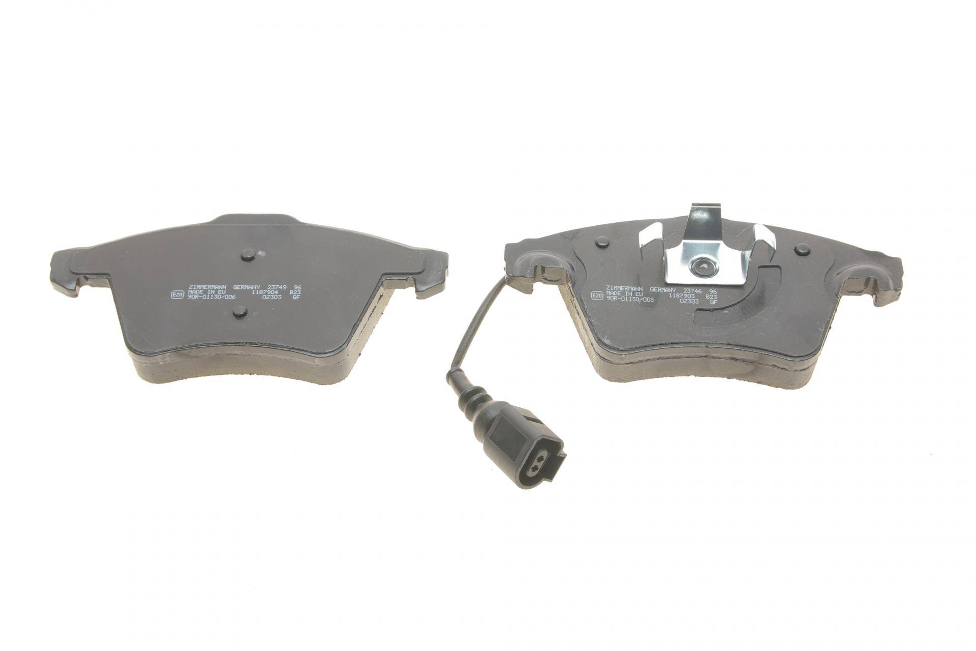 Колодки гальмівні (передні) VW Multivan/T5 03-/T6 15- (Ate-Teves) (з датчиком)