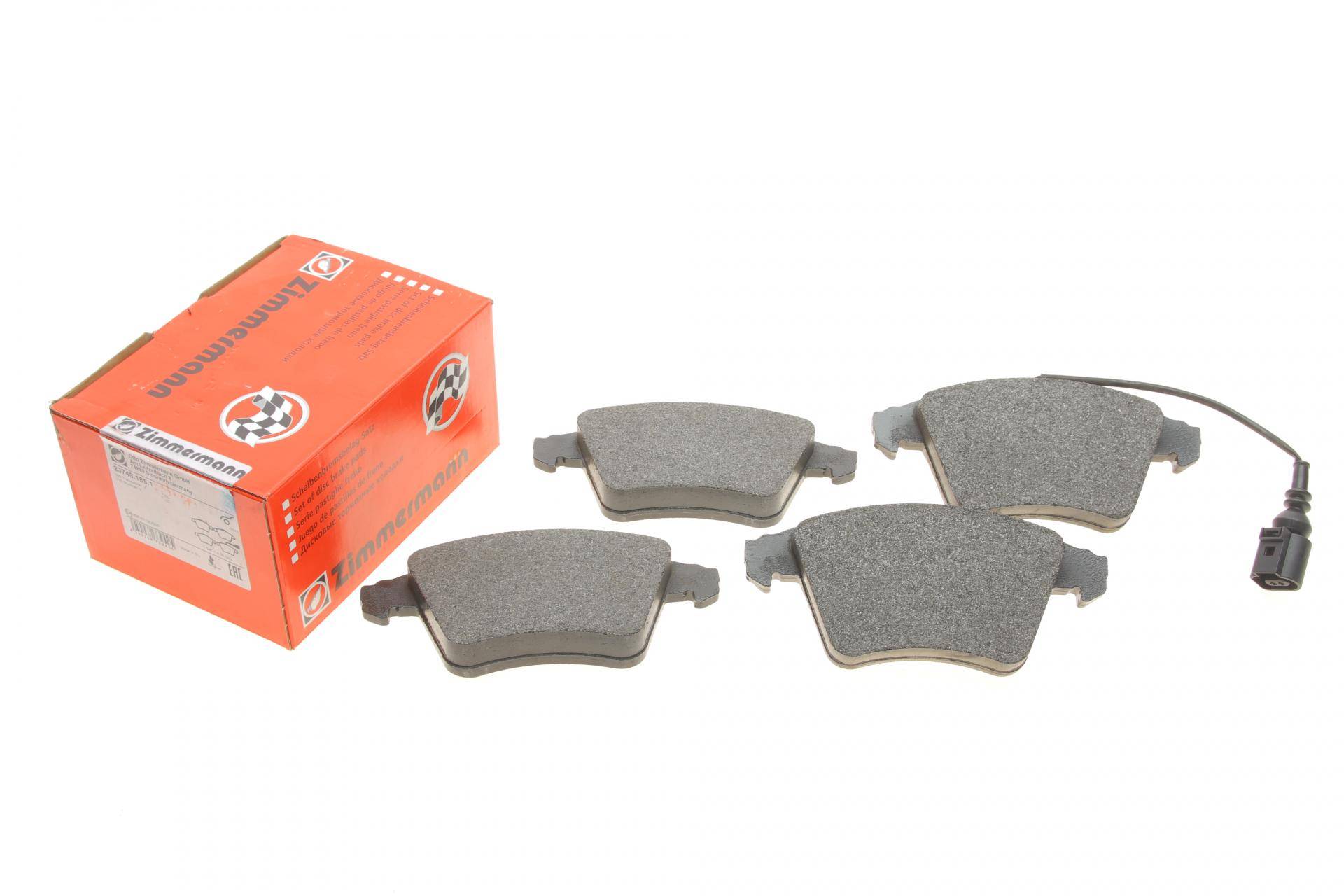 Колодки гальмівні (передні) VW Multivan/T5 03-/T6 15- (Ate-Teves) (з датчиком)