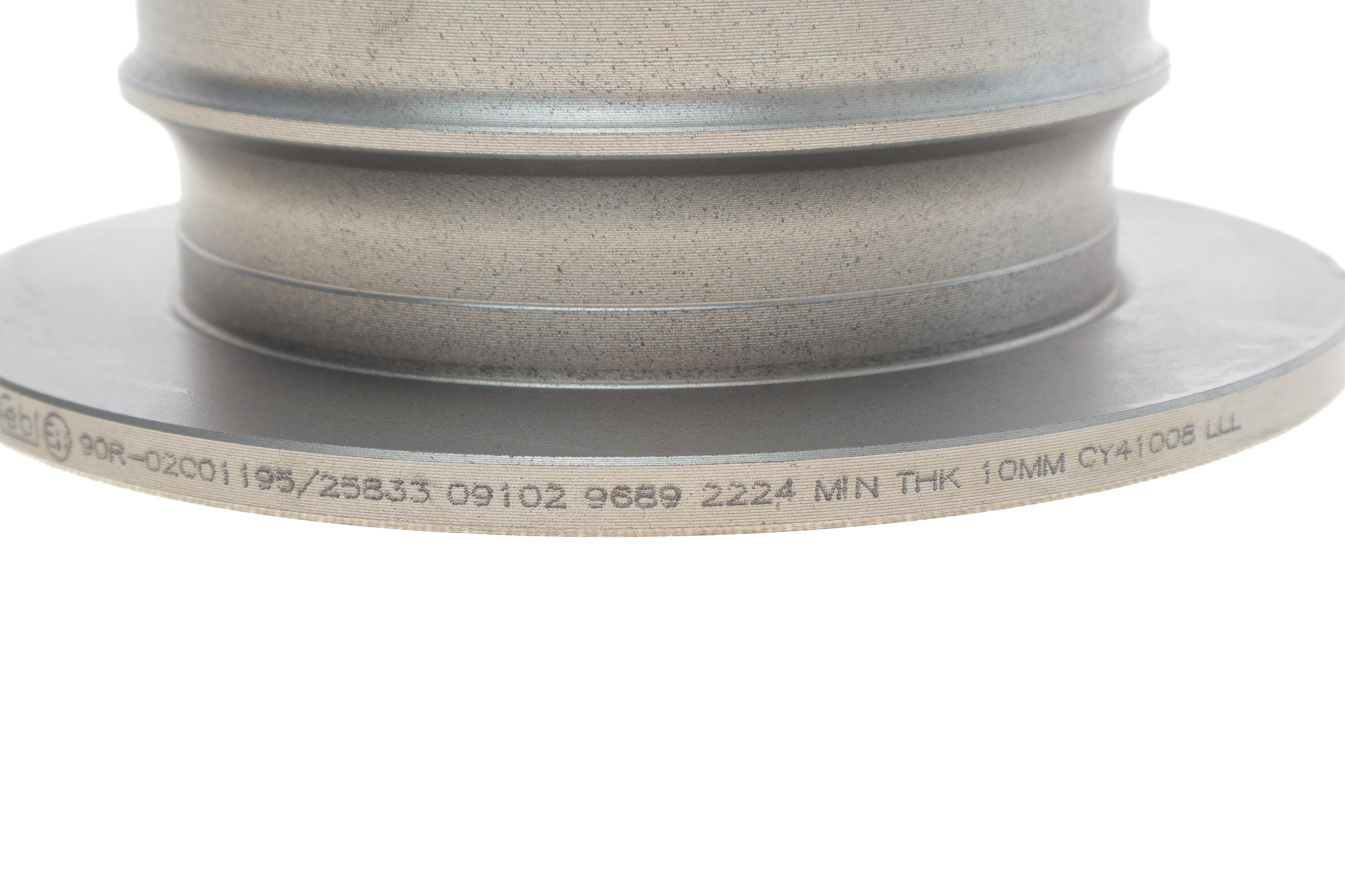 Диск гальмівний (задній) MB Sprinter 208-216 96- (258x12)