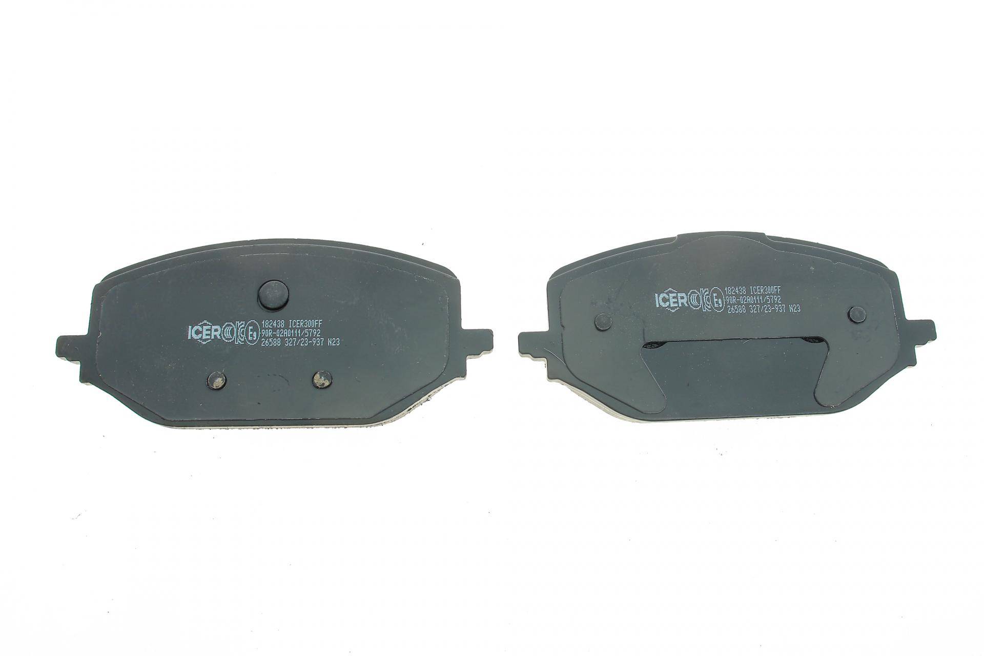 Колодки гальмівні (передні) Citroen Berlingo/C5/Peugeot Partner/308/508 18-