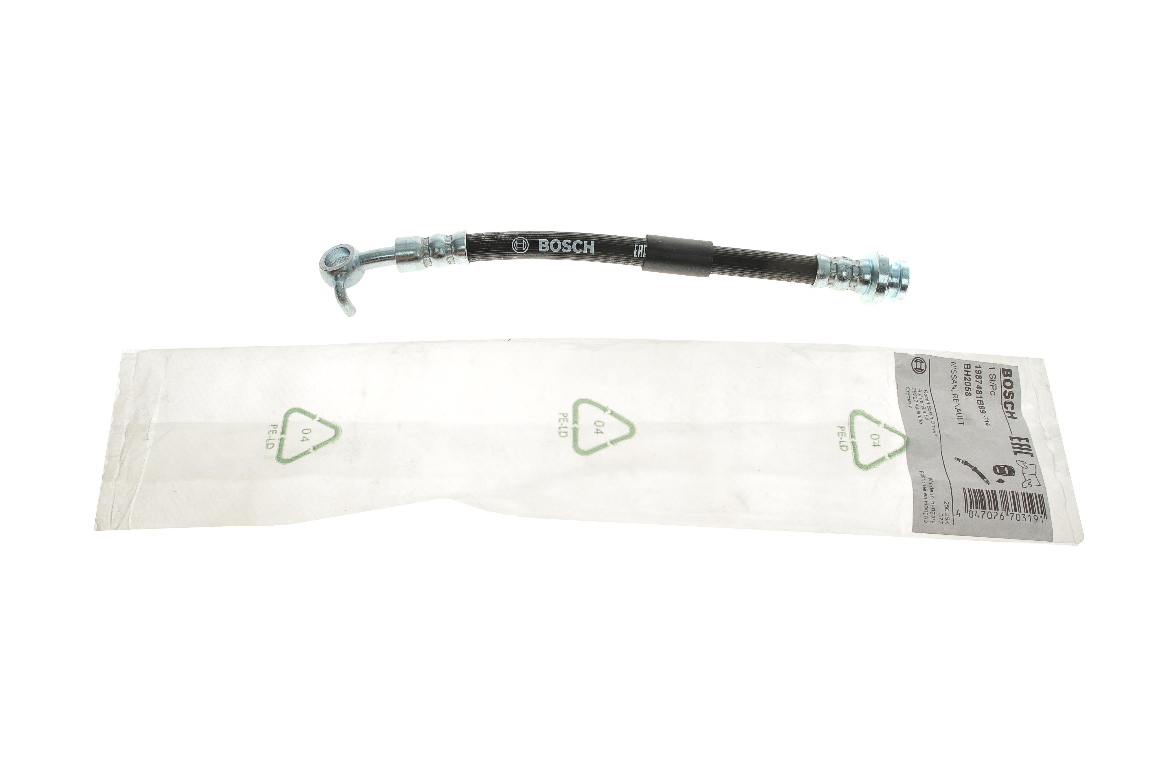 Шланг гальмівний (задній/зовні) (R) Renault Kadjar 15- (L=201mm)