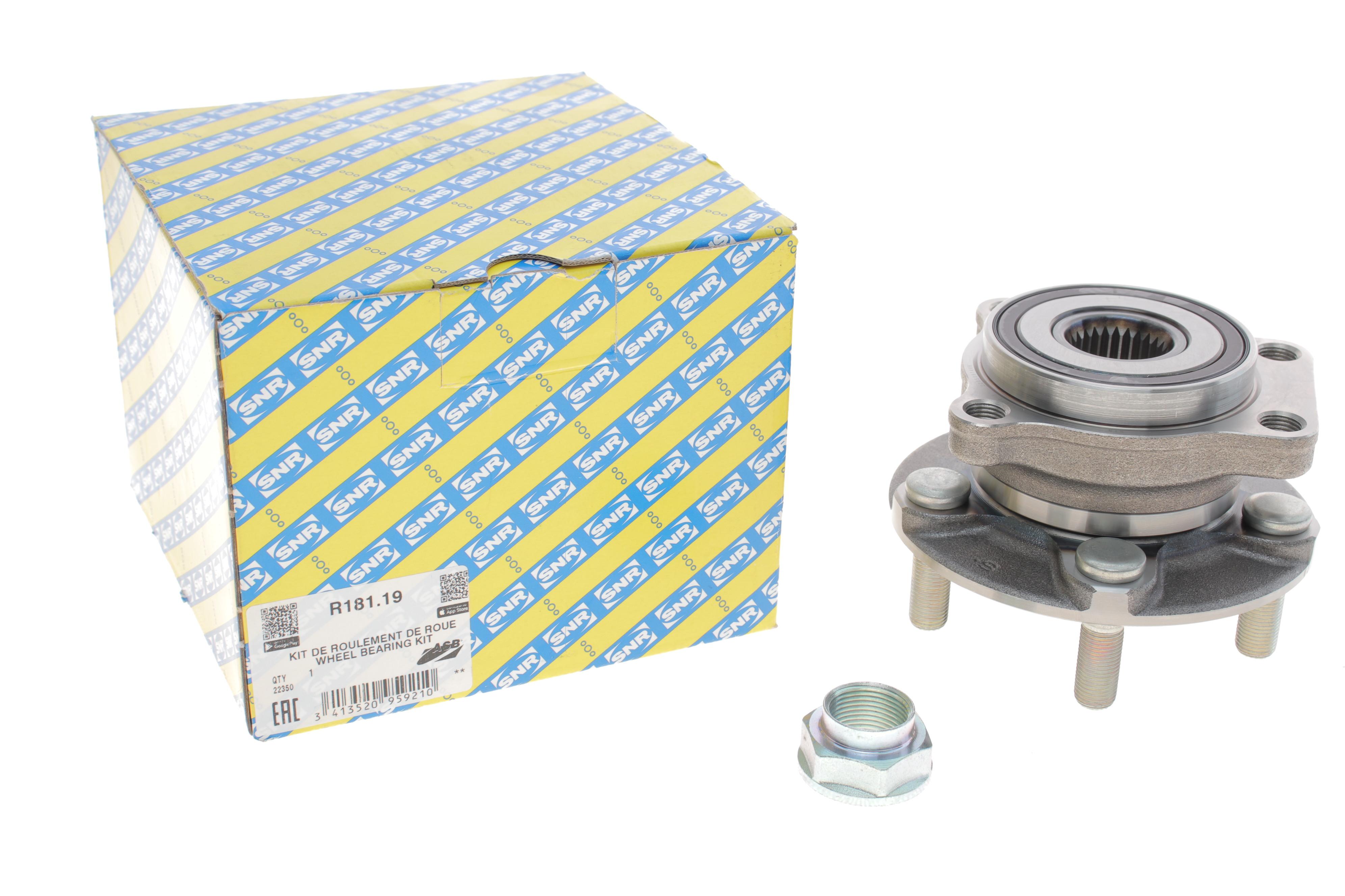 Підшипник маточини (передньої) Subaru Legacy 4/5 03-/Forester 3 08-