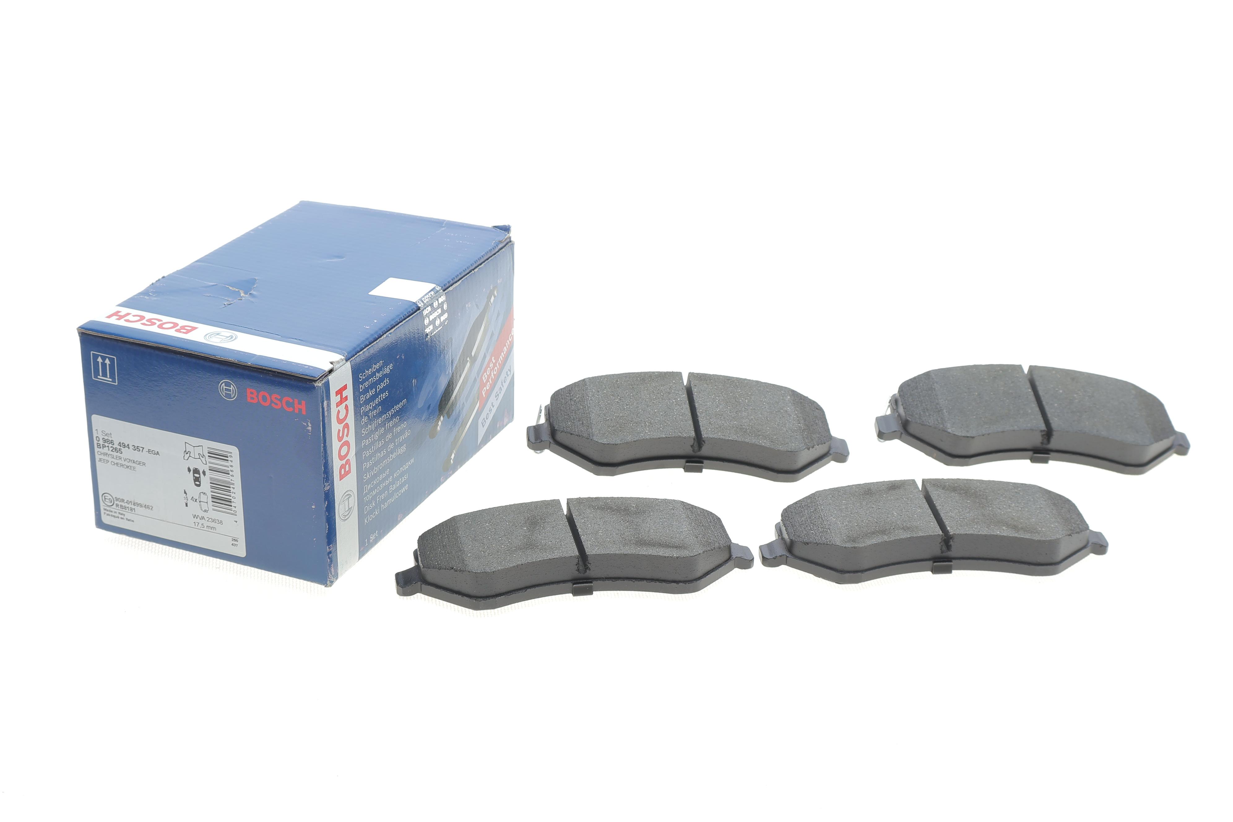 Колодки гальмівні (передні) Chrysler Voyager/Jeep Cherokee/Dodge Caravan 00-08