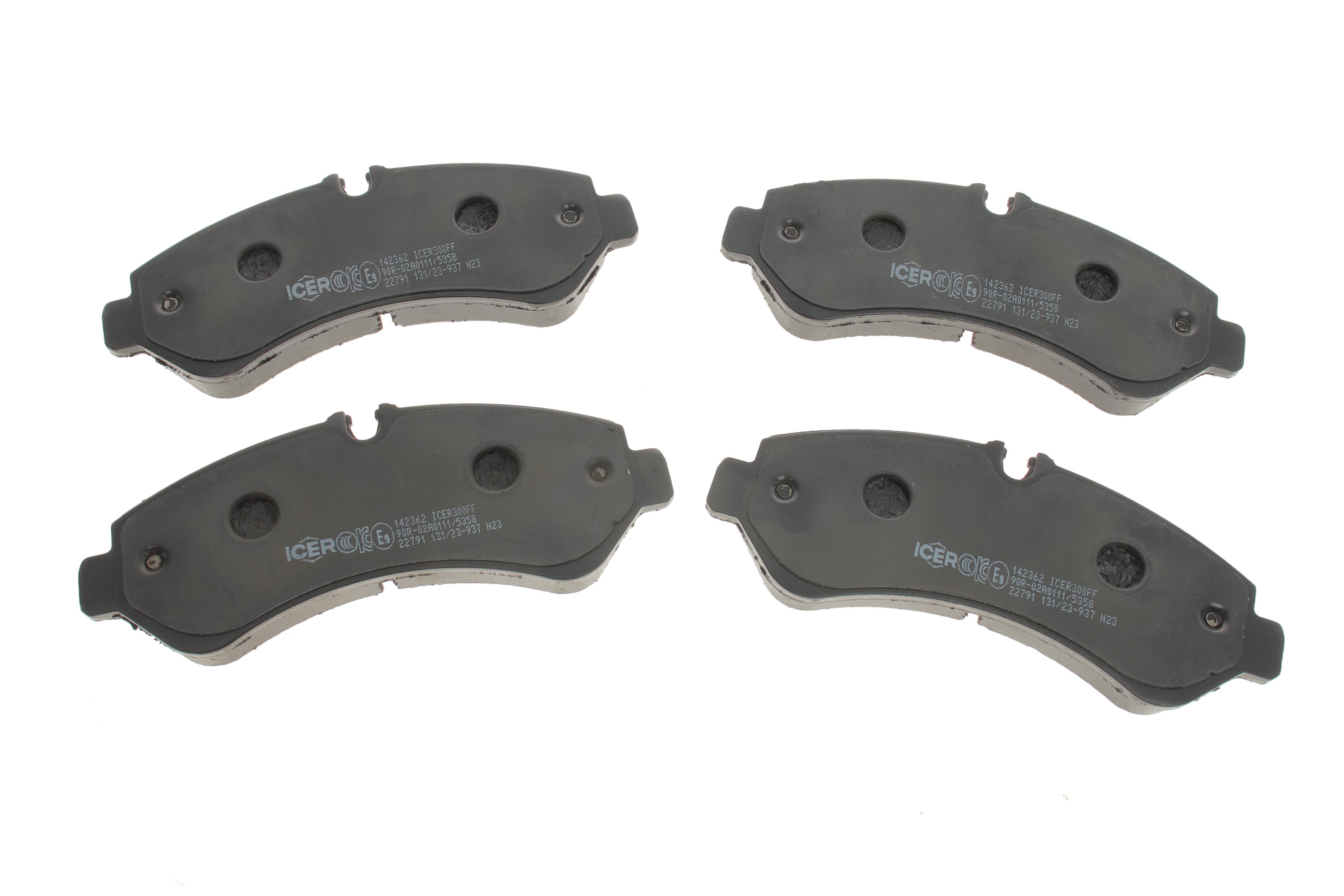 Колодки гальмівні (задні) MB Sprinter (907) 511-519 CDI 18-