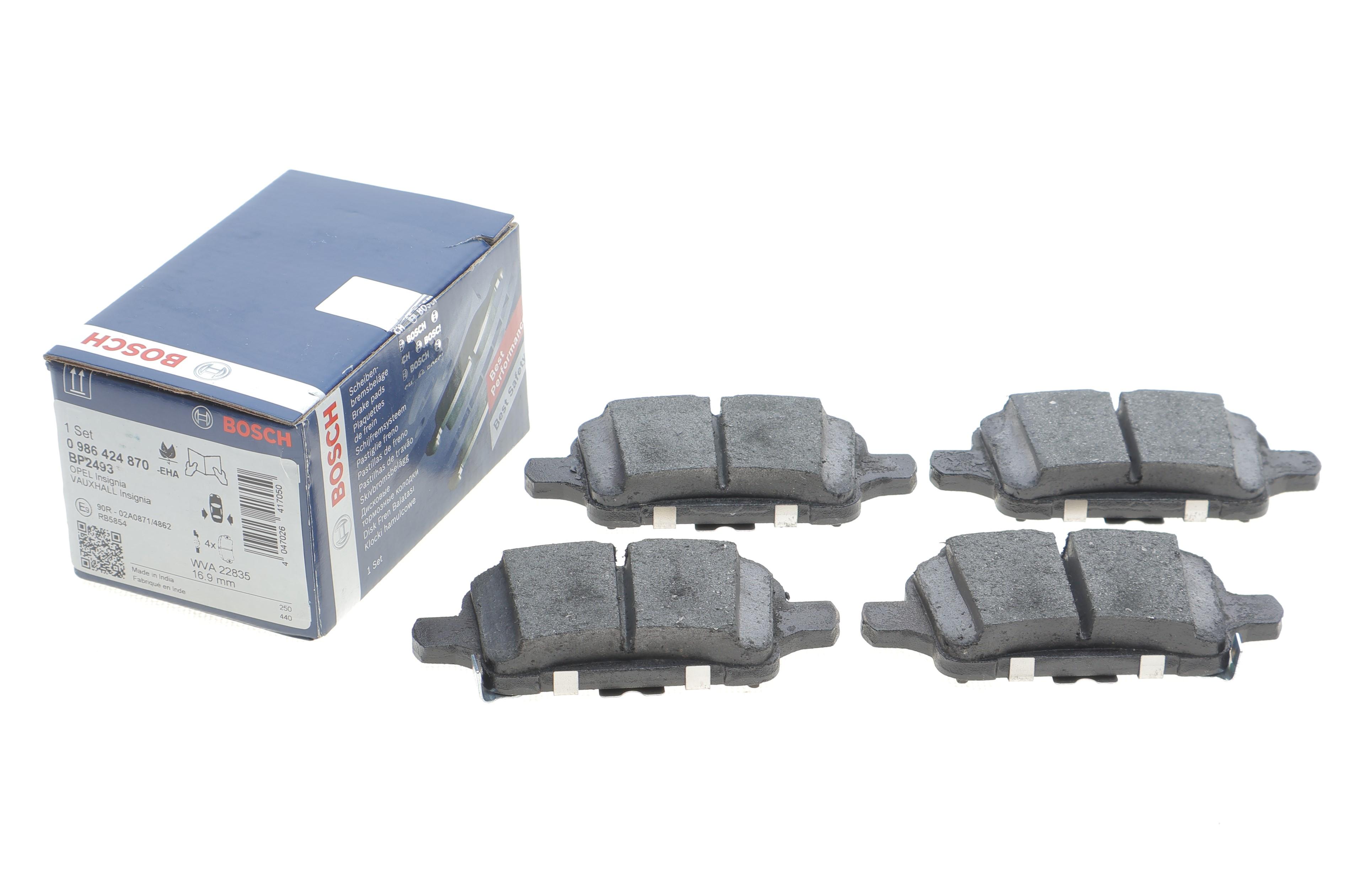 Колодки гальмівні (задні) Opel Insignia B 17-